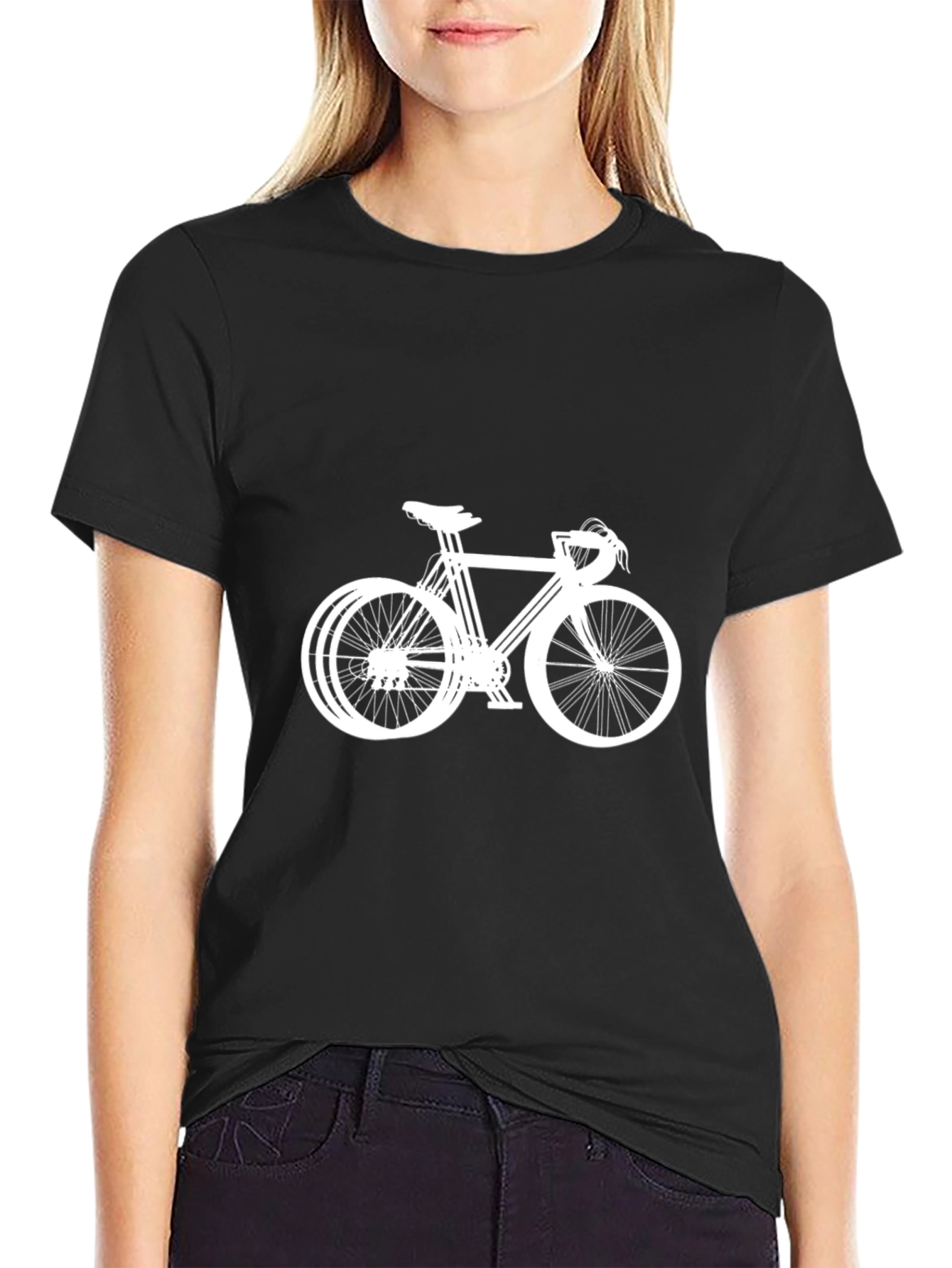 Bicycle Graphic T-Shirt - Stylish Bike Lover Tee