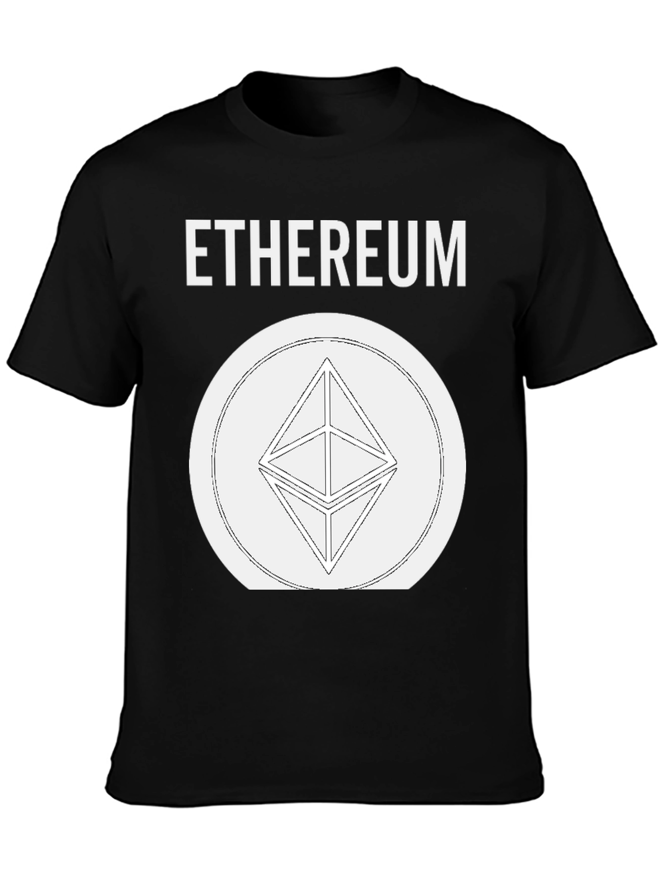 Ethereum Crypto Black T-Shirt
