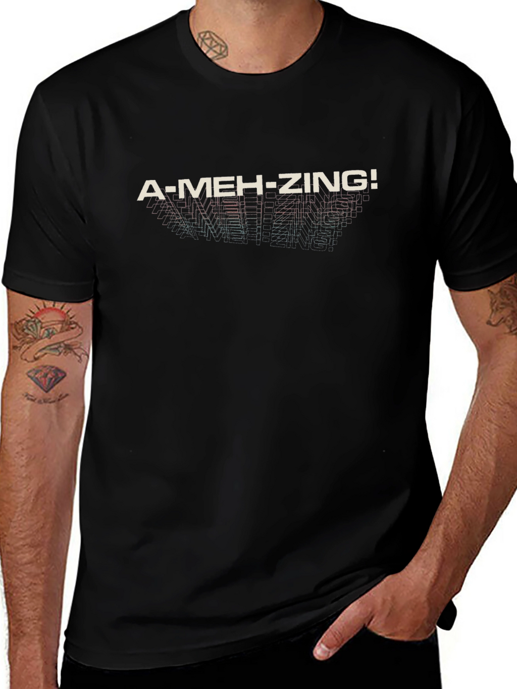 A-Meh-Zing! Graphic Tee - Soft Cotton Blend