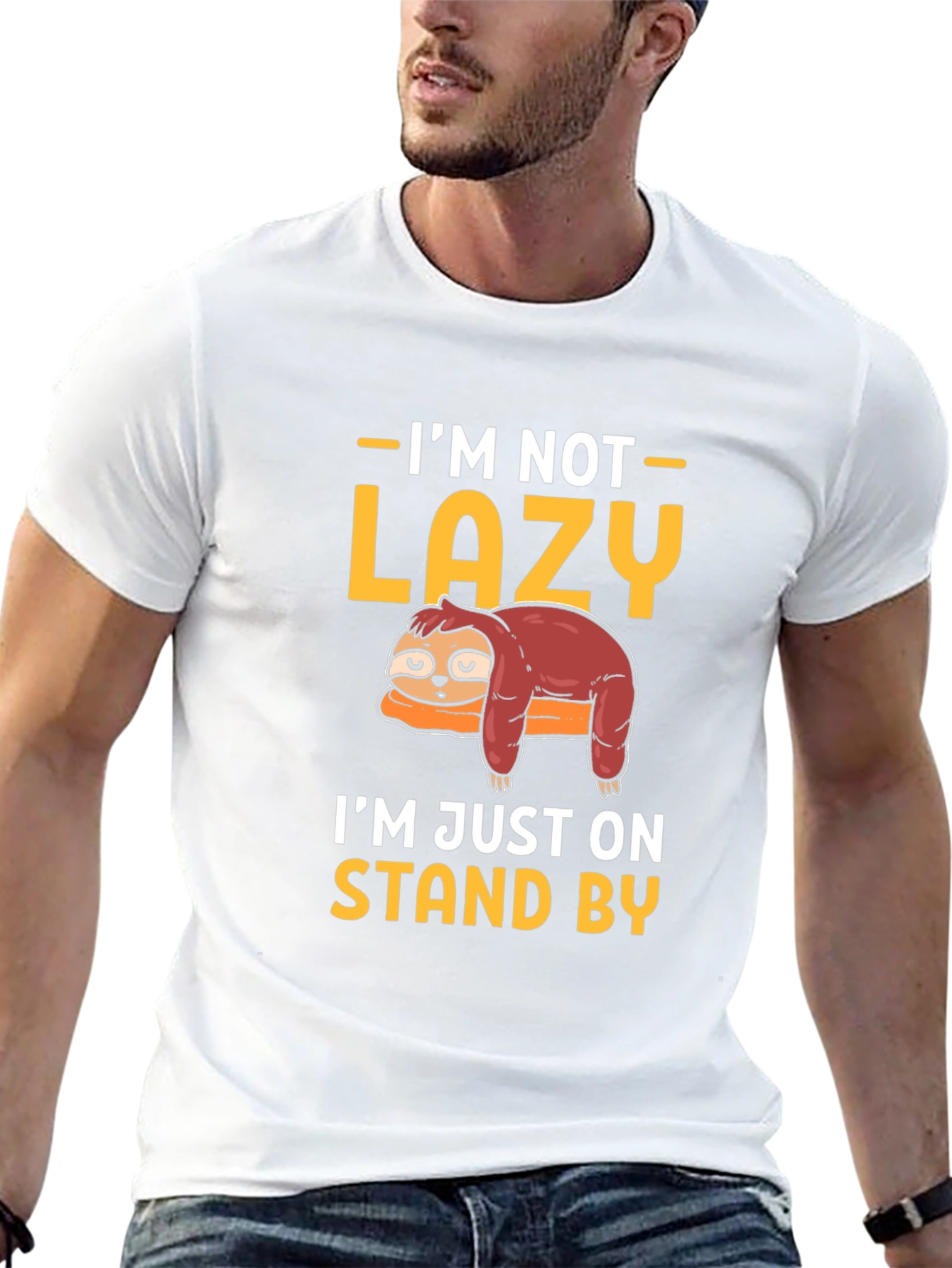 Funny Sloth Stand By T-Shirt