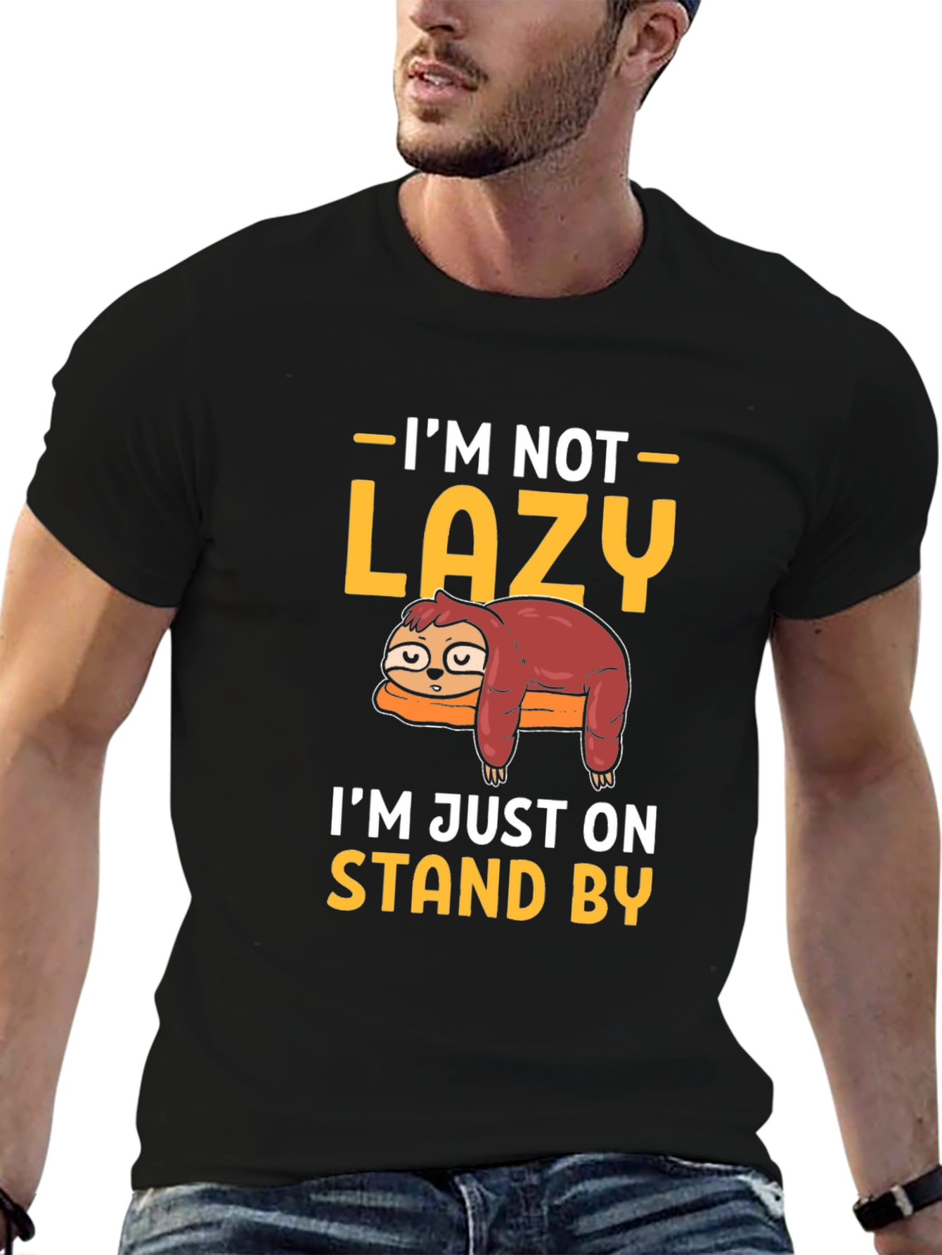 Funny Sloth Stand By T-Shirt
