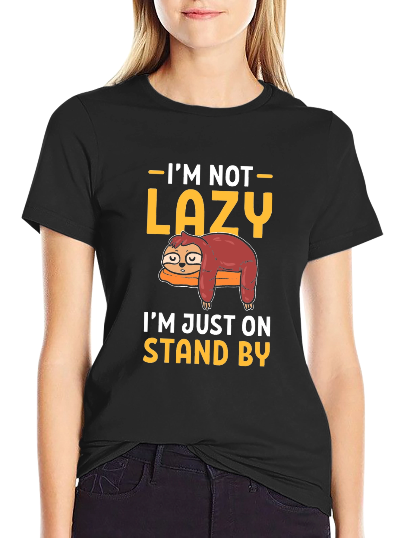 Funny Sloth Stand By T-Shirt