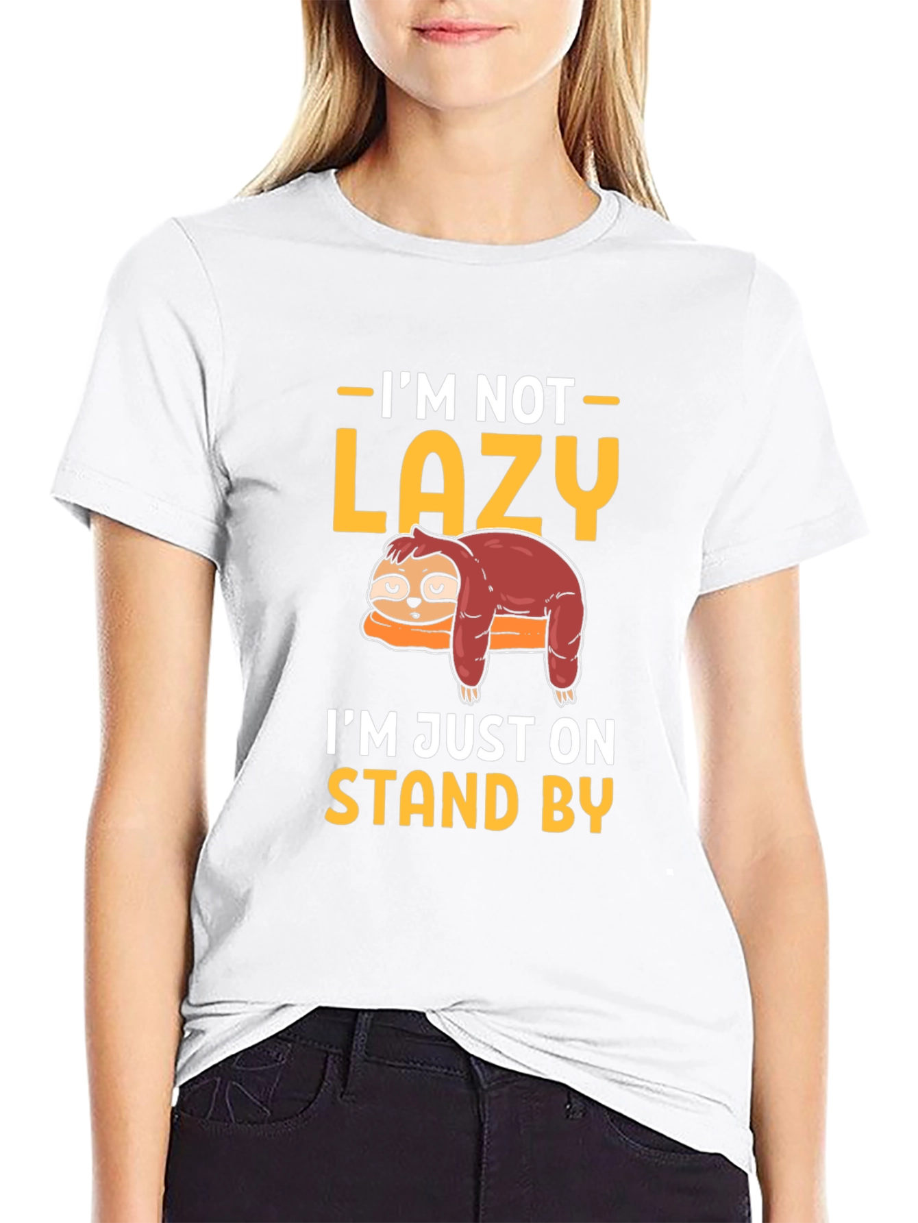 Funny Sloth Stand By T-Shirt