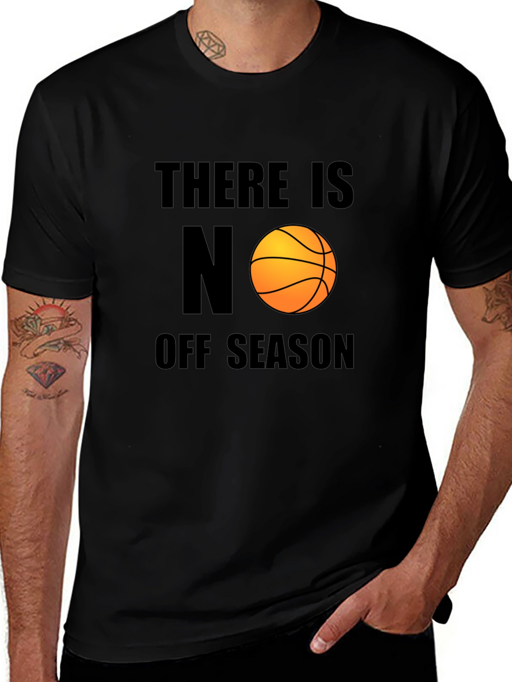 Basketball Never Stops T-Shirt