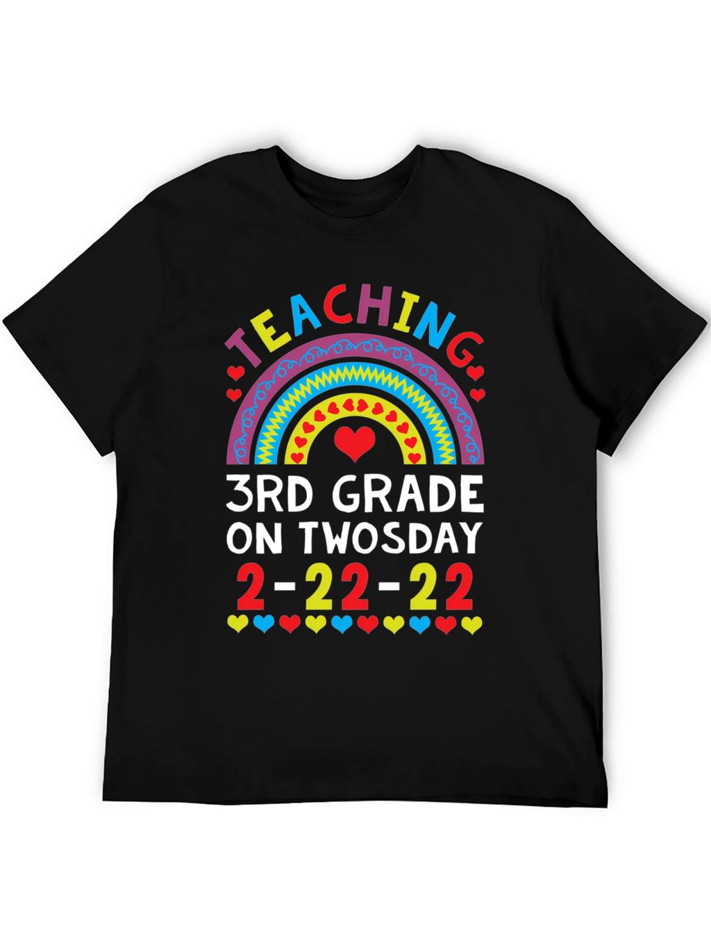 Teaching 3rd Grade On Twosday T-Shirt