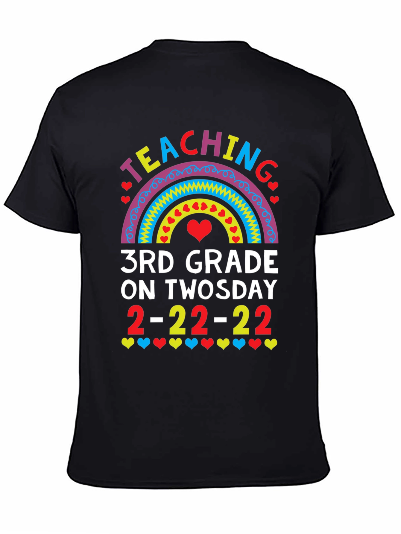 Teaching 3rd Grade On Twosday T-Shirt