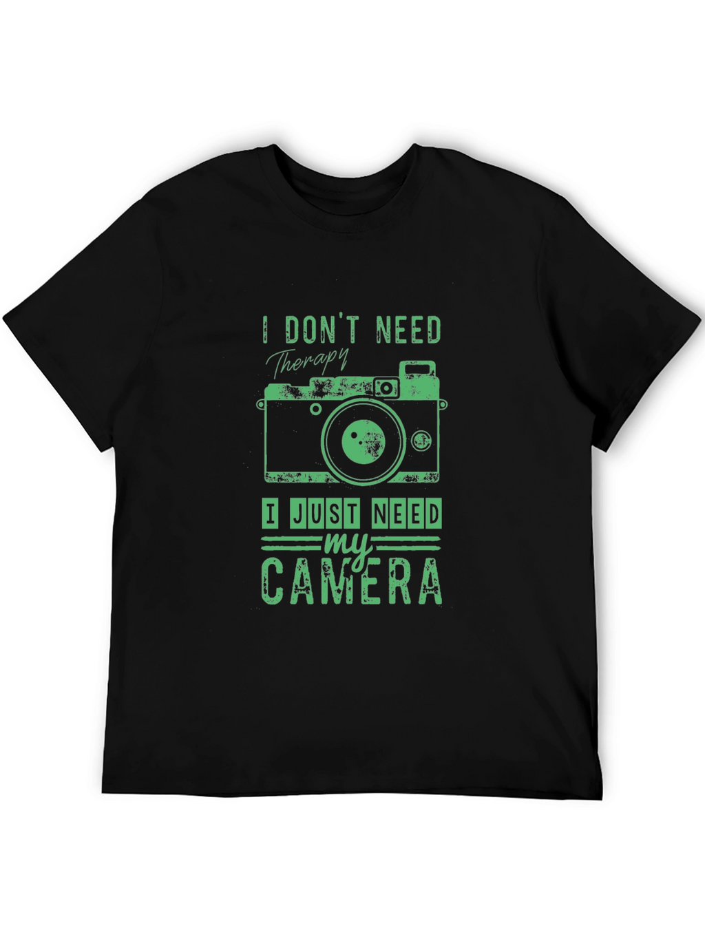 Camera Therapy T-Shirt - Photographer Gift