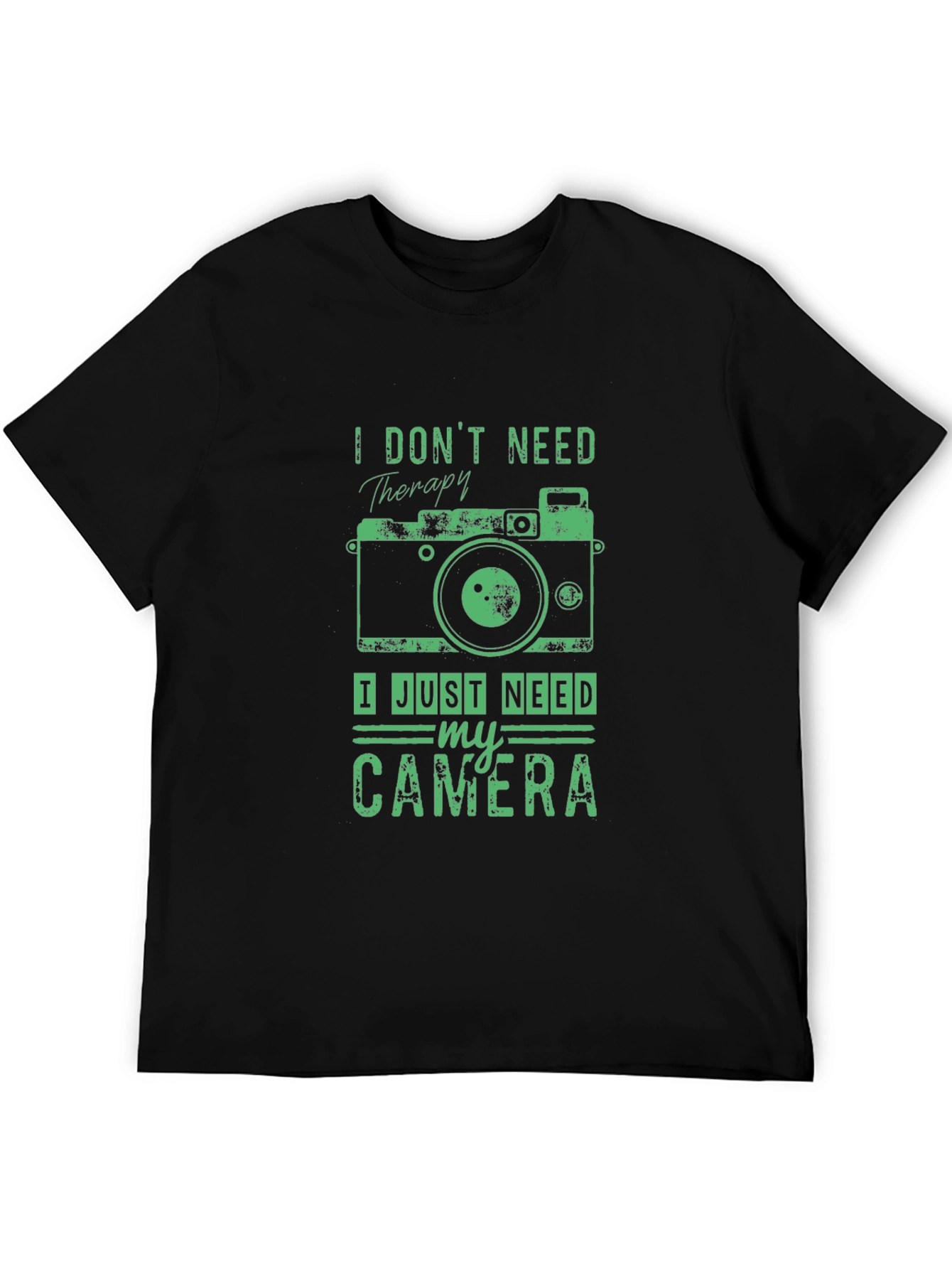 Camera Therapy T-Shirt - Photographer Gift
