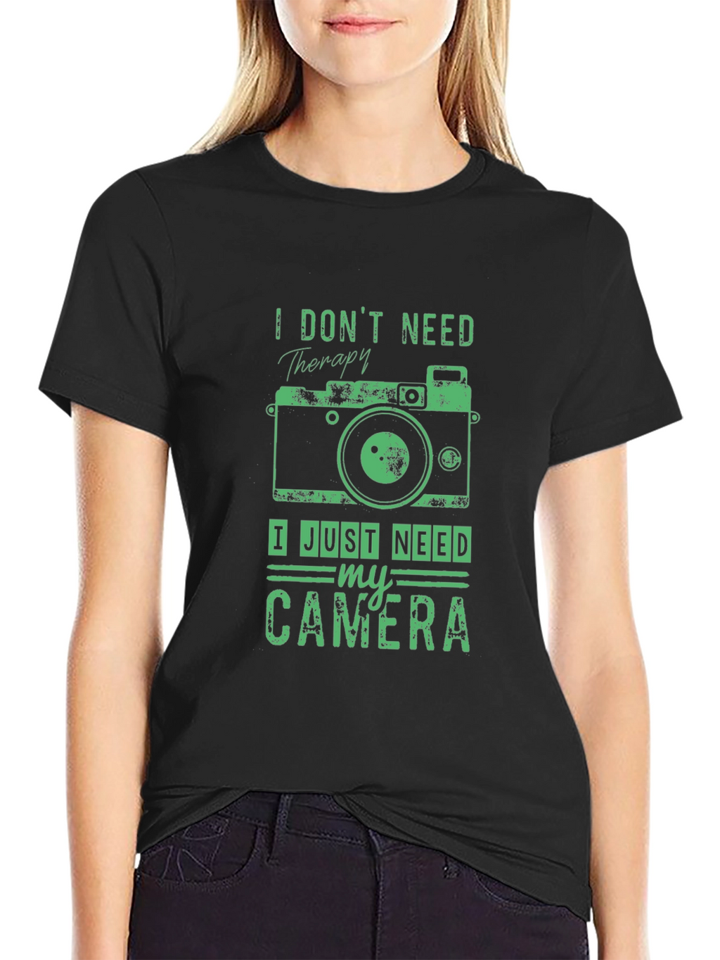 Camera Therapy T-Shirt - Photographer Gift