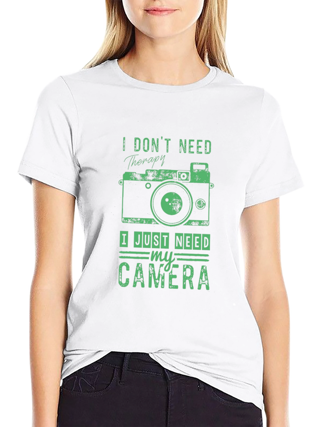 Camera Therapy T-Shirt - Photographer Gift