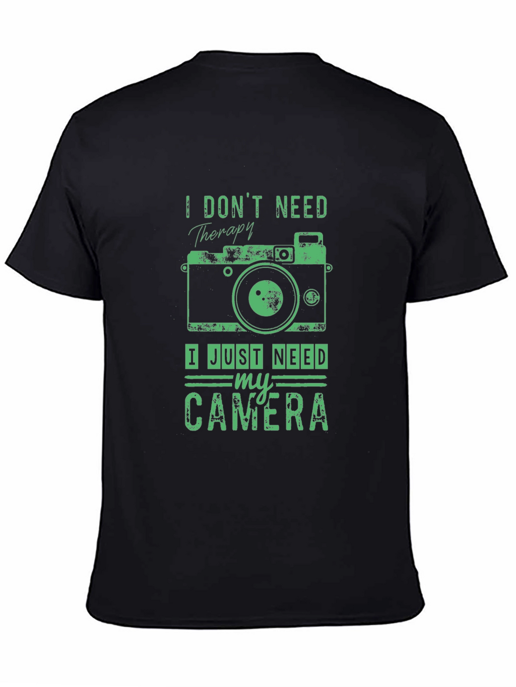 Camera Therapy T-Shirt - Photographer Gift
