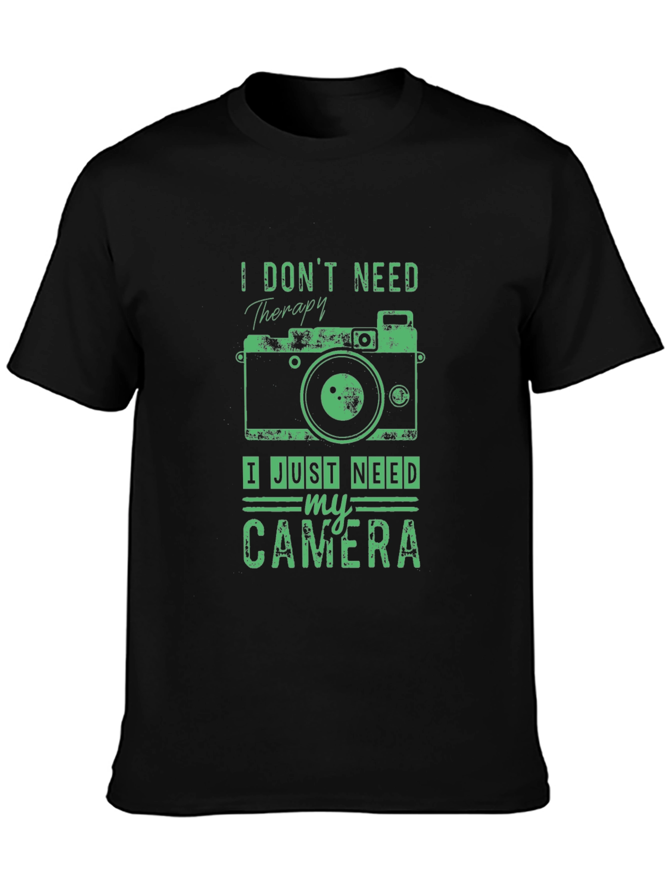 Camera Therapy T-Shirt - Photographer Gift