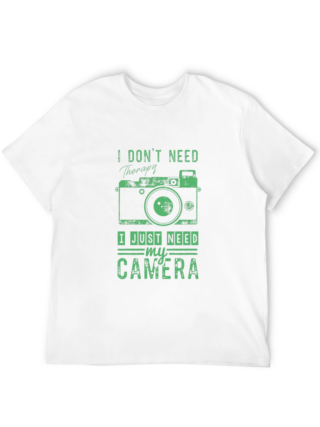 Camera Therapy T-Shirt - Photographer Gift
