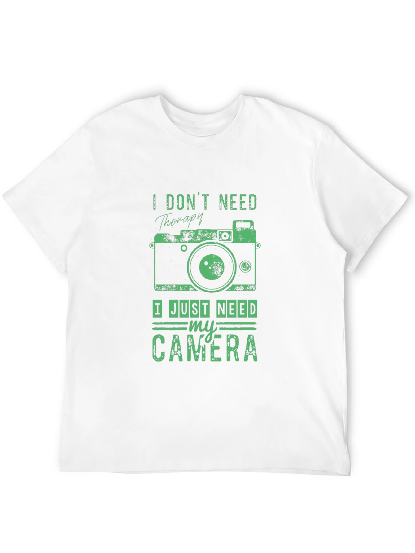 Camera Therapy T-Shirt - Photographer Gift