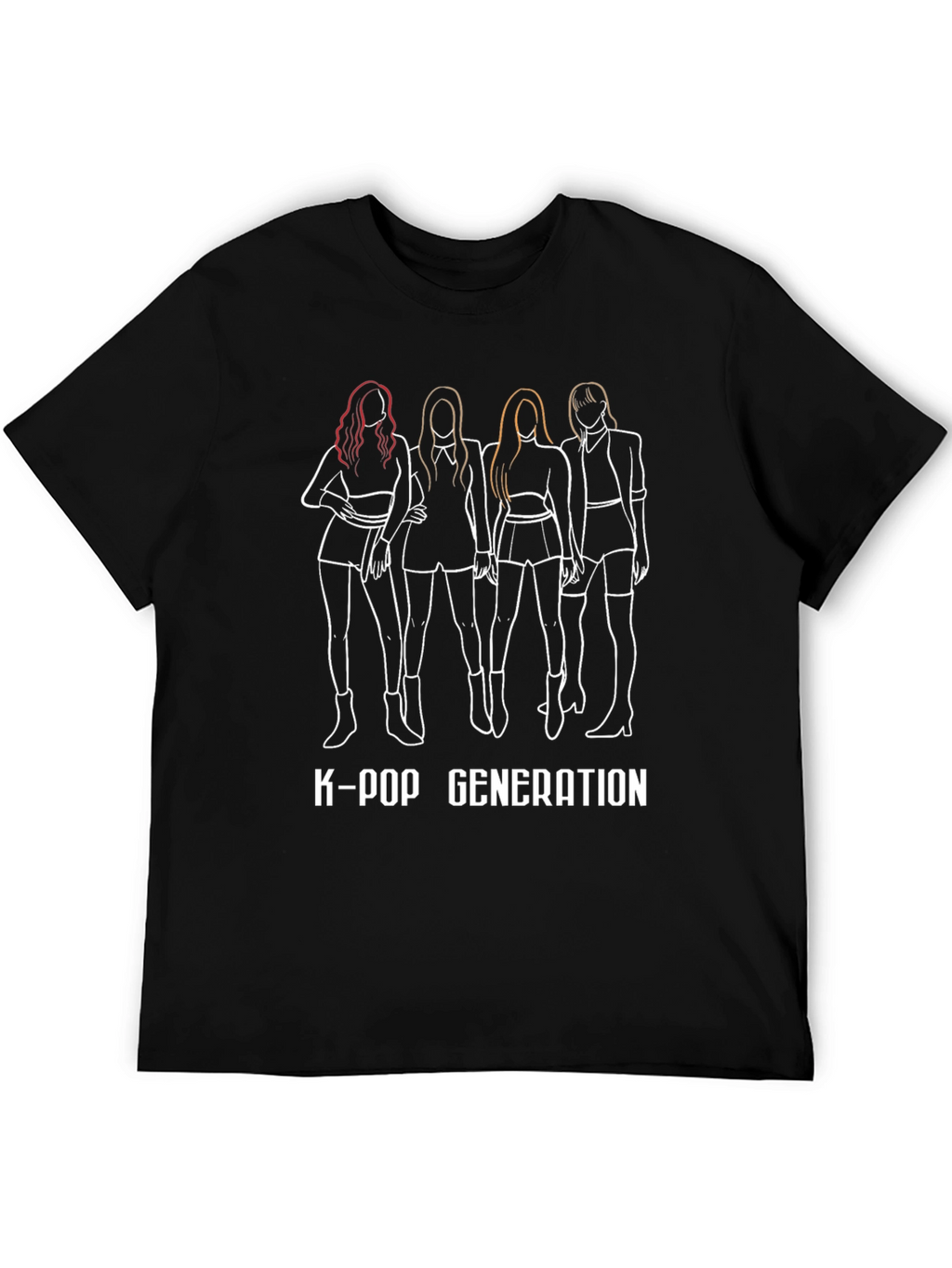 K-Pop Generation Black T-Shirt