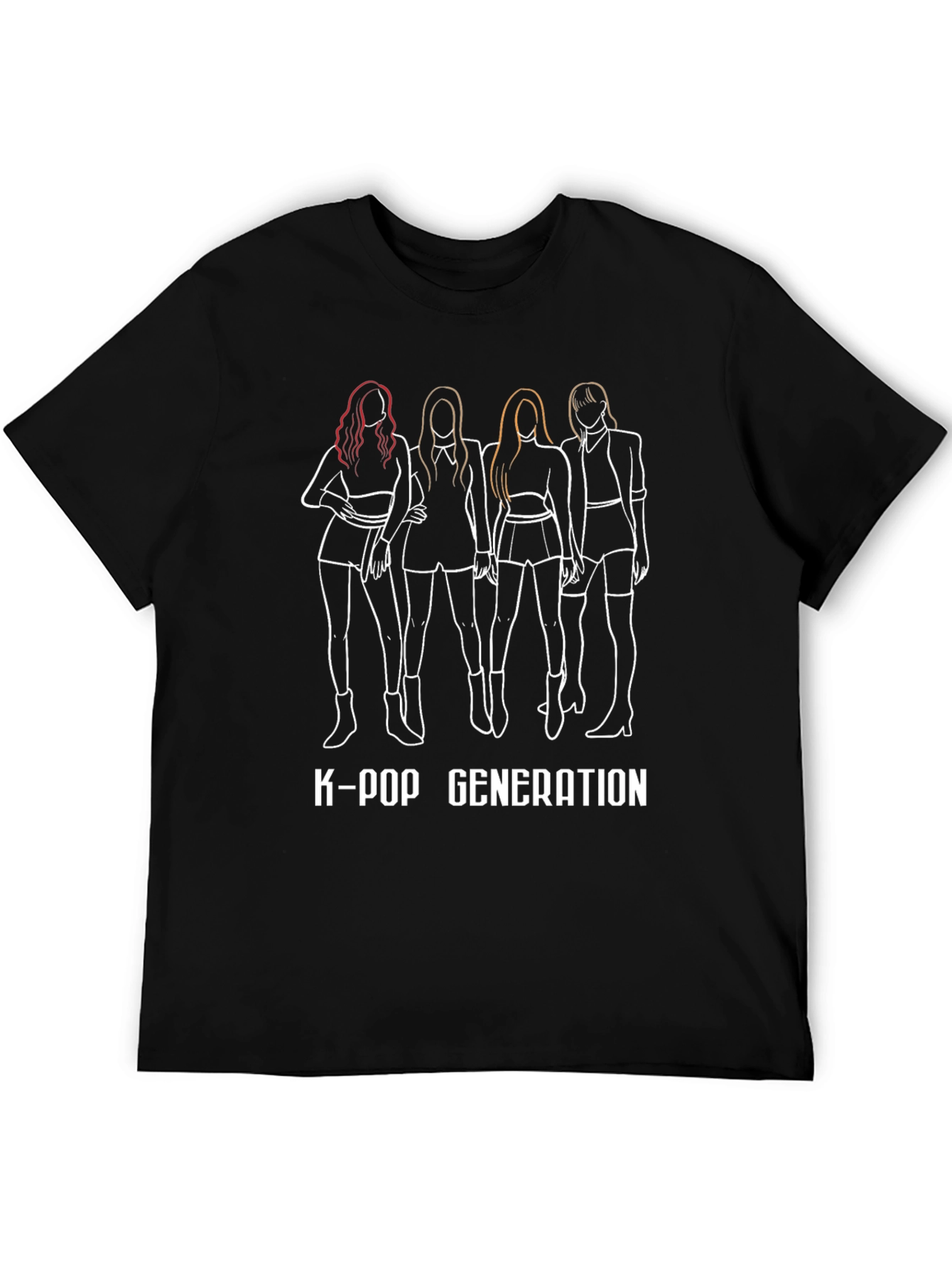 K-Pop Generation Black T-Shirt
