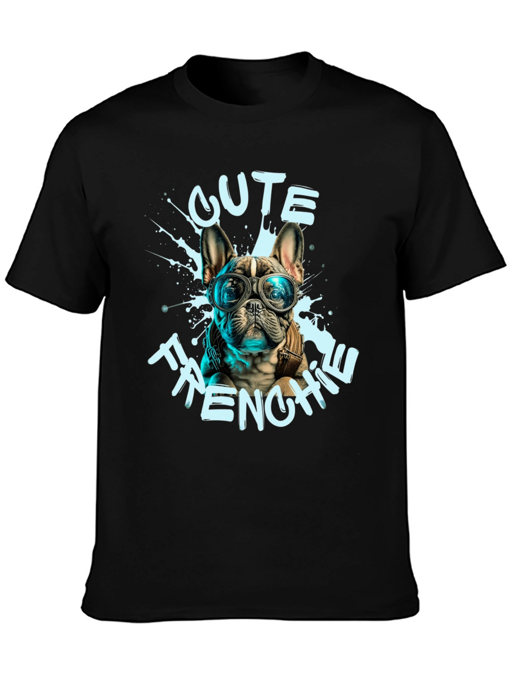 Cute Frenchie Bulldog Graphic T-Shirt