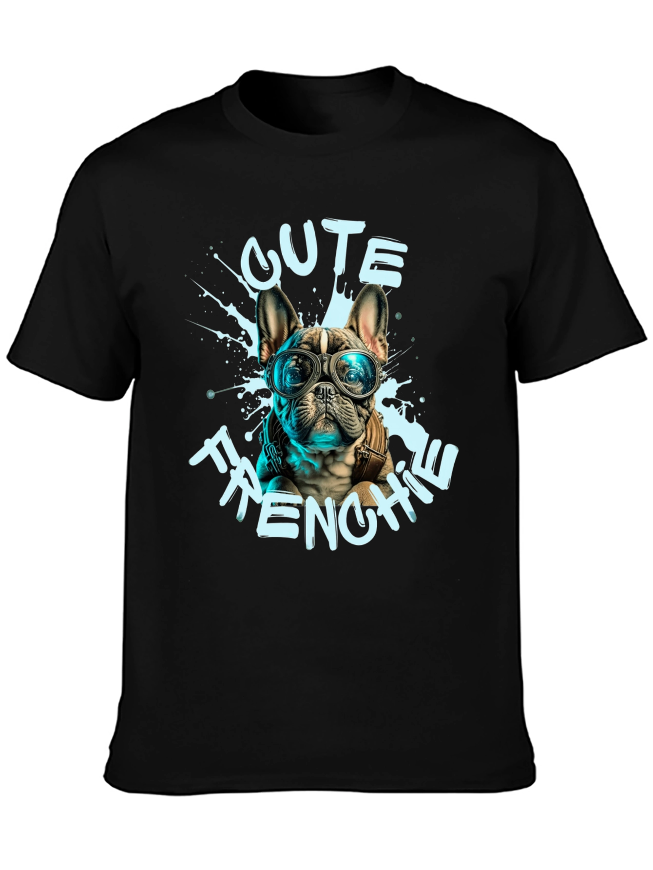 Cute Frenchie Bulldog Graphic T-Shirt