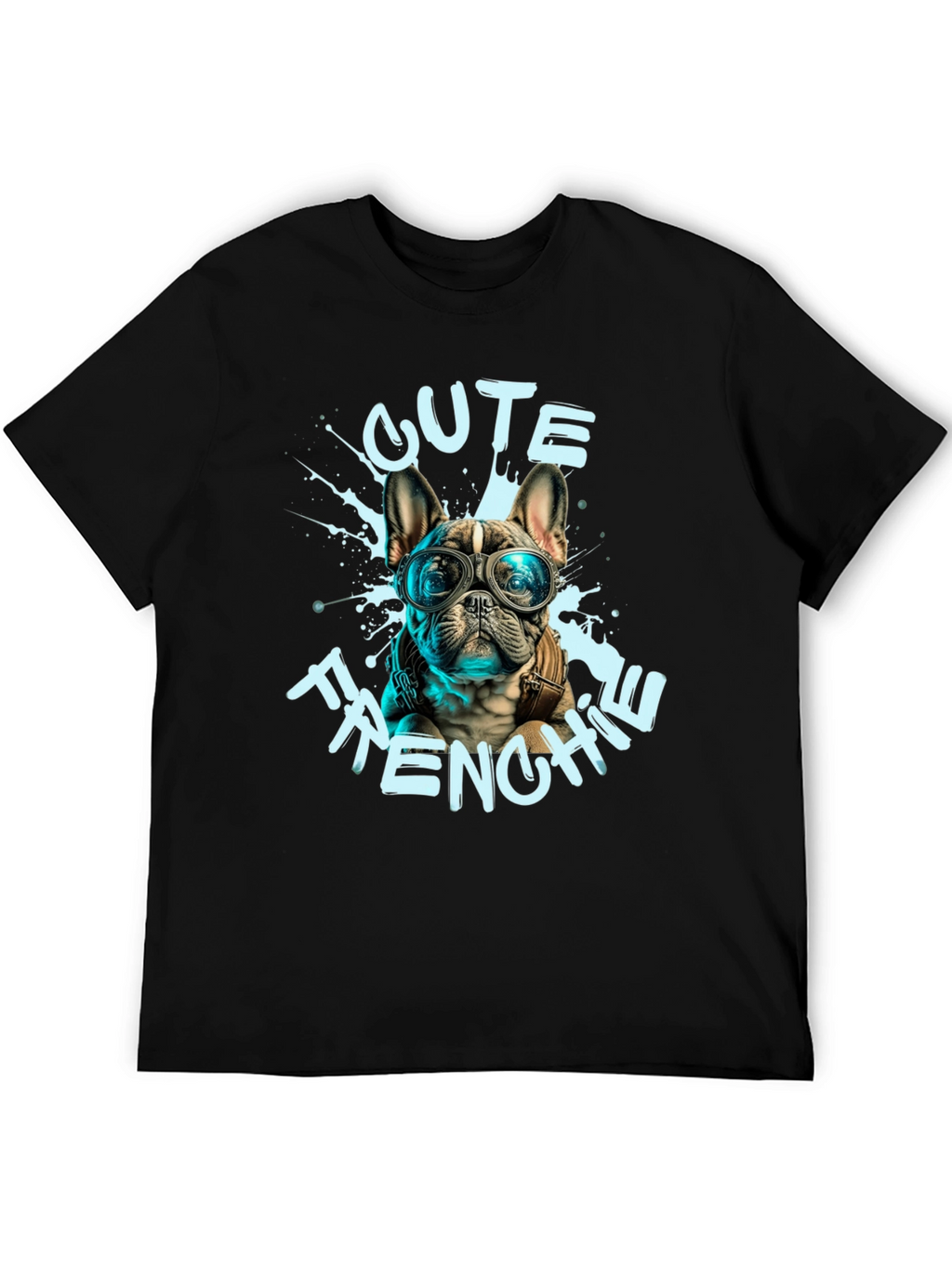 Cute Frenchie Bulldog Graphic T-Shirt