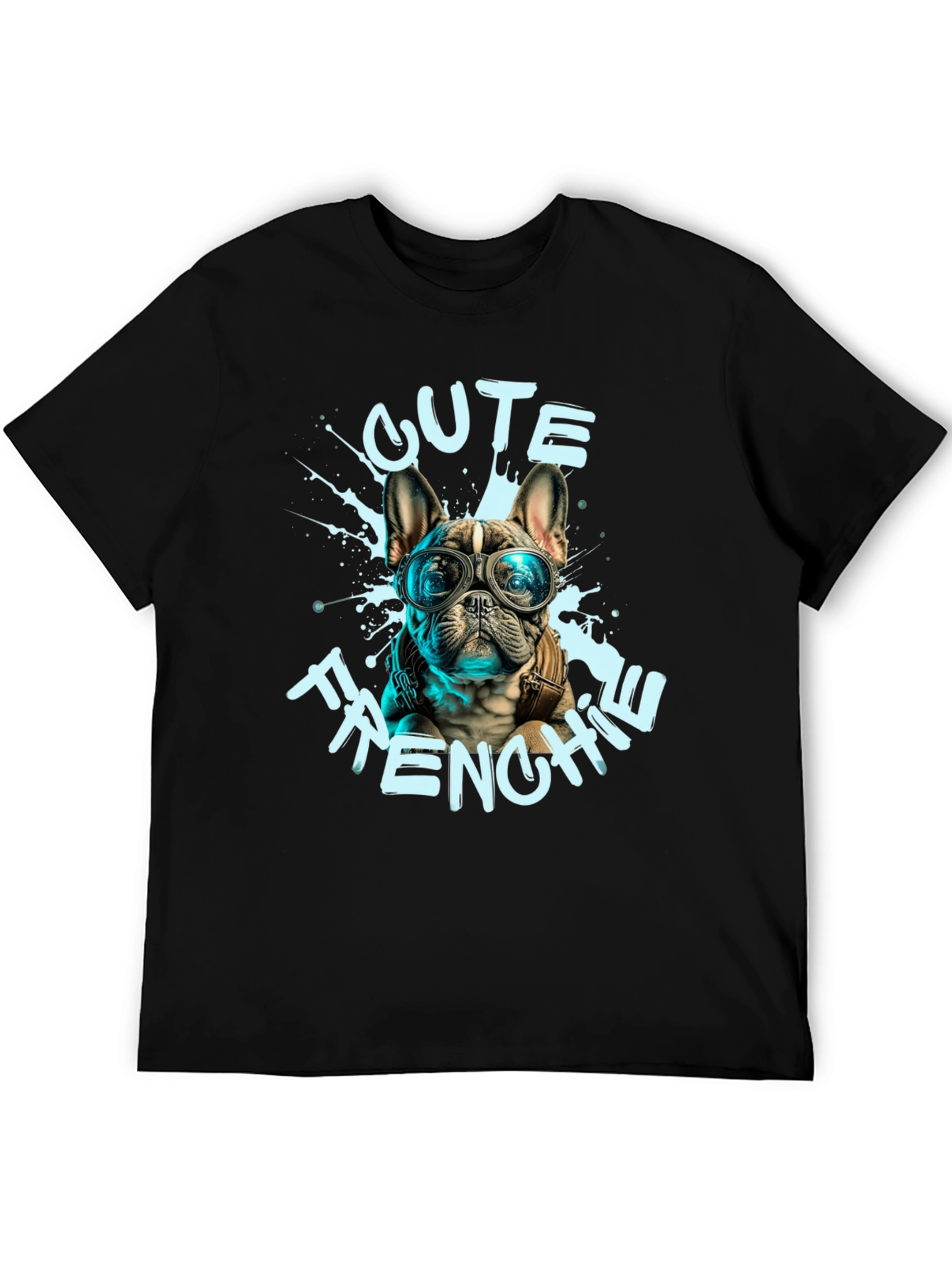 Cute Frenchie Bulldog Graphic T-Shirt