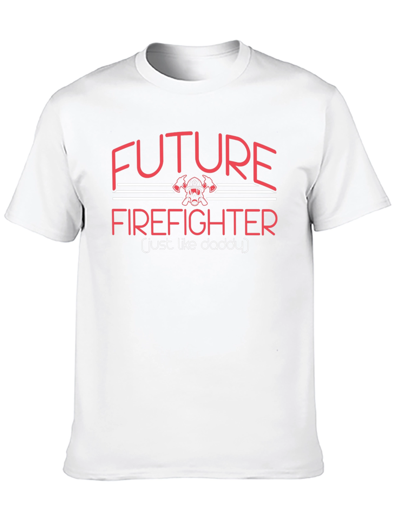 Future Firefighter T-Shirt - Daddys Little Hero