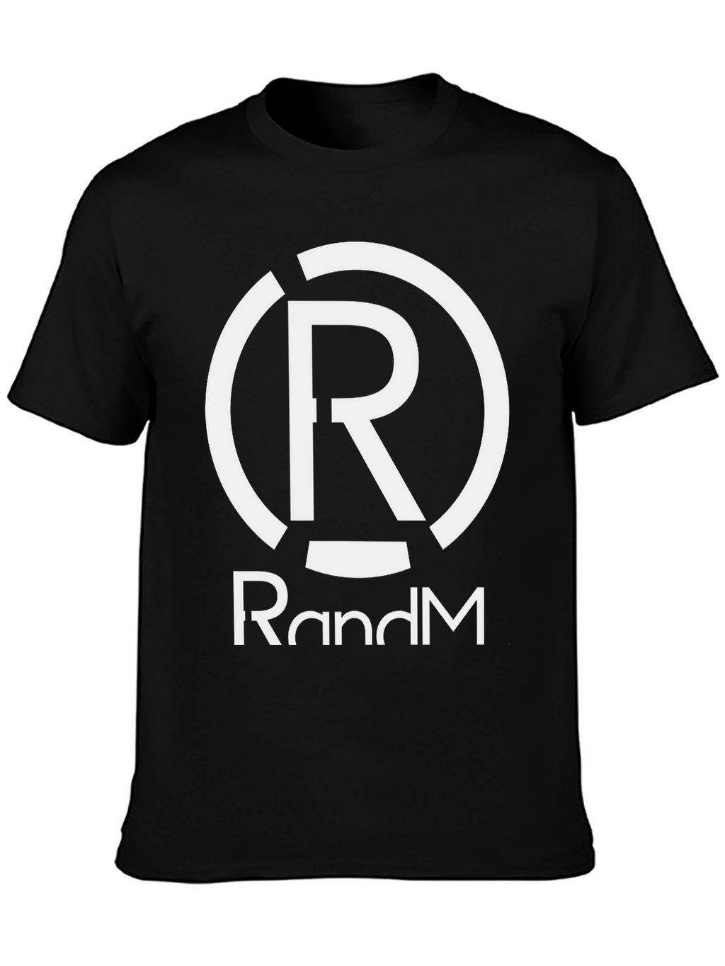 RandM Logo Black T-Shirt - Casual Wear