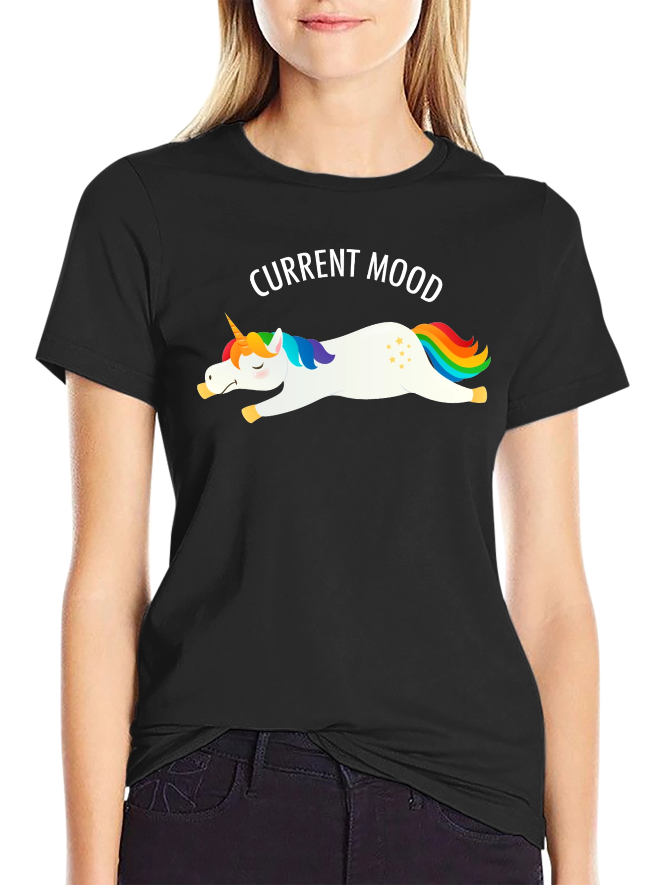 Current Mood Unicorn Graphic Tee