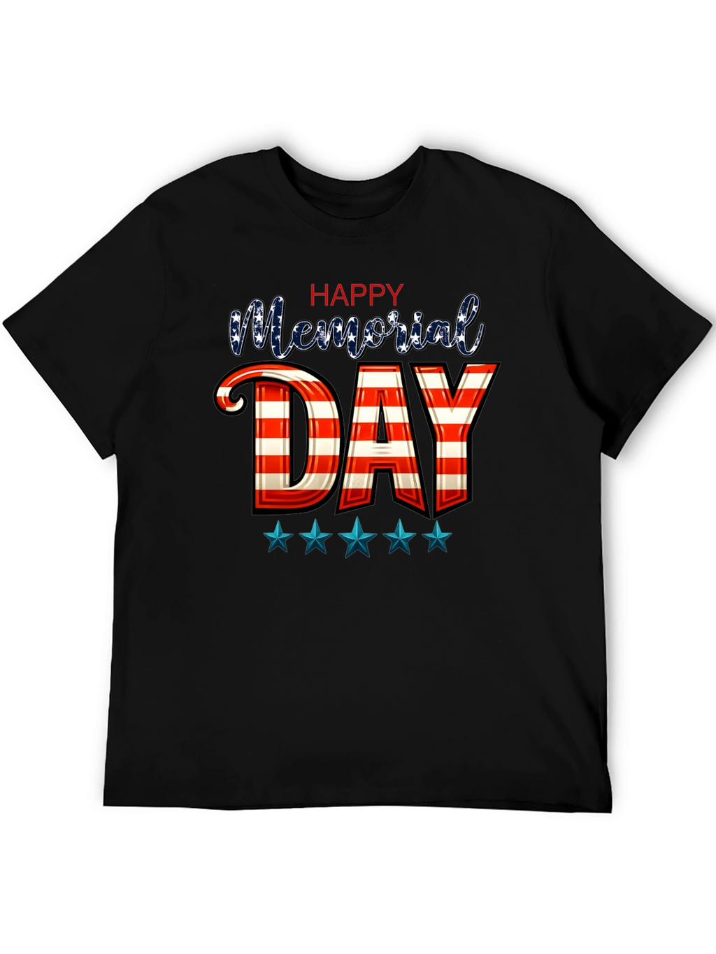 Happy Memorial Day Graphic T-Shirt