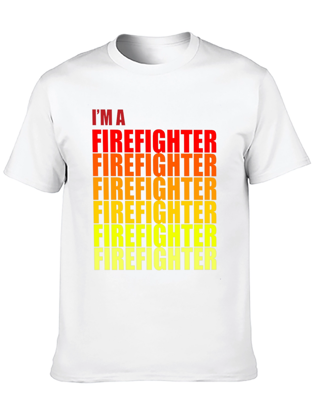 Im A Firefighter Black Graphic Tee