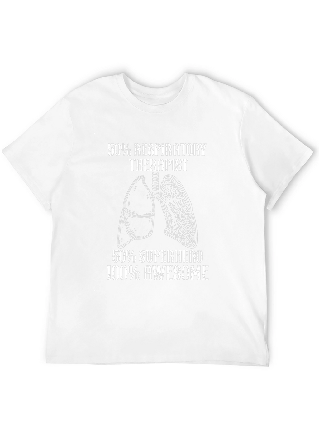 Respiratory Therapist Superhero Awesome T-Shirt