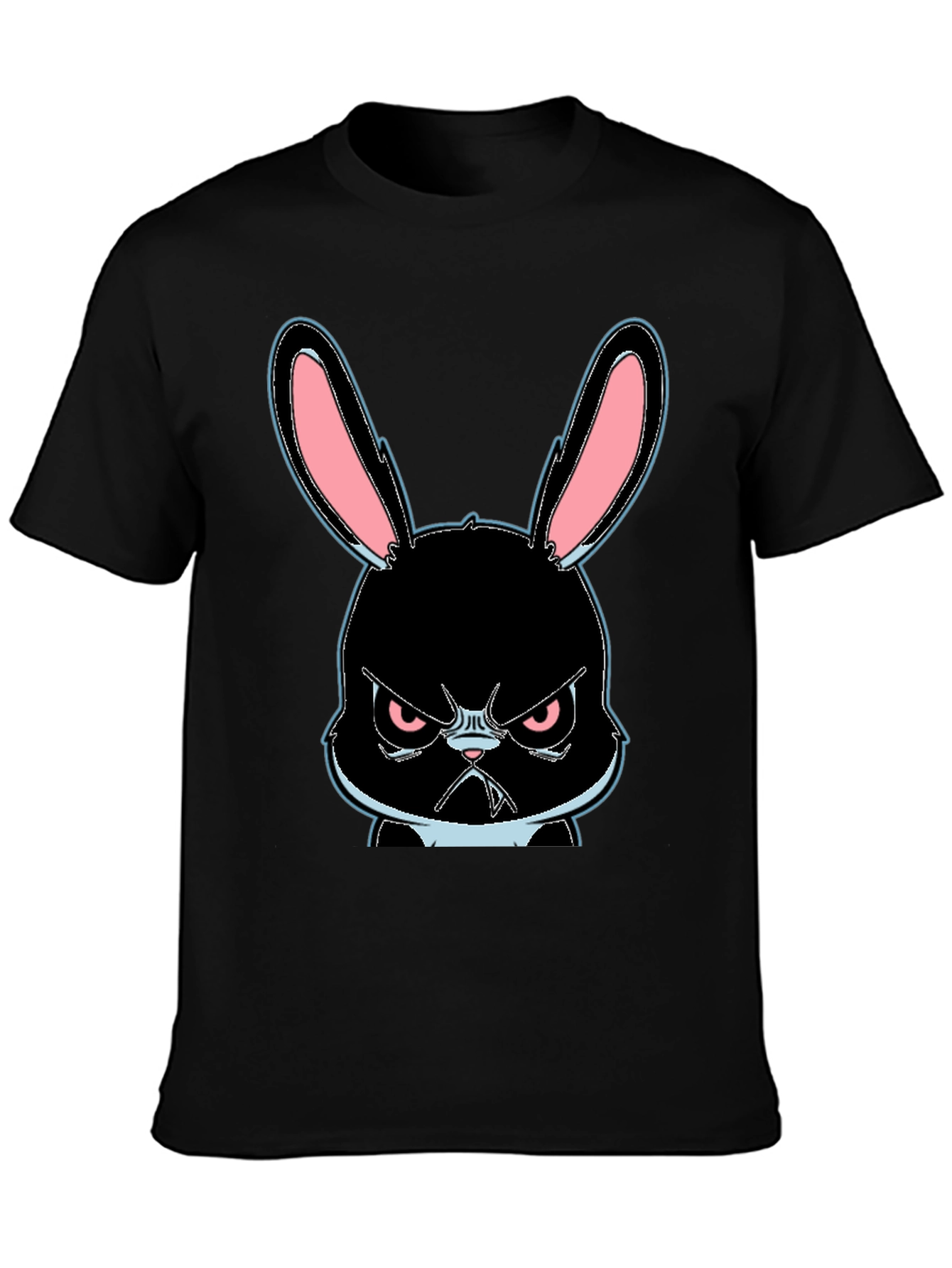 Grumpy Bunny Graphic T-Shirt