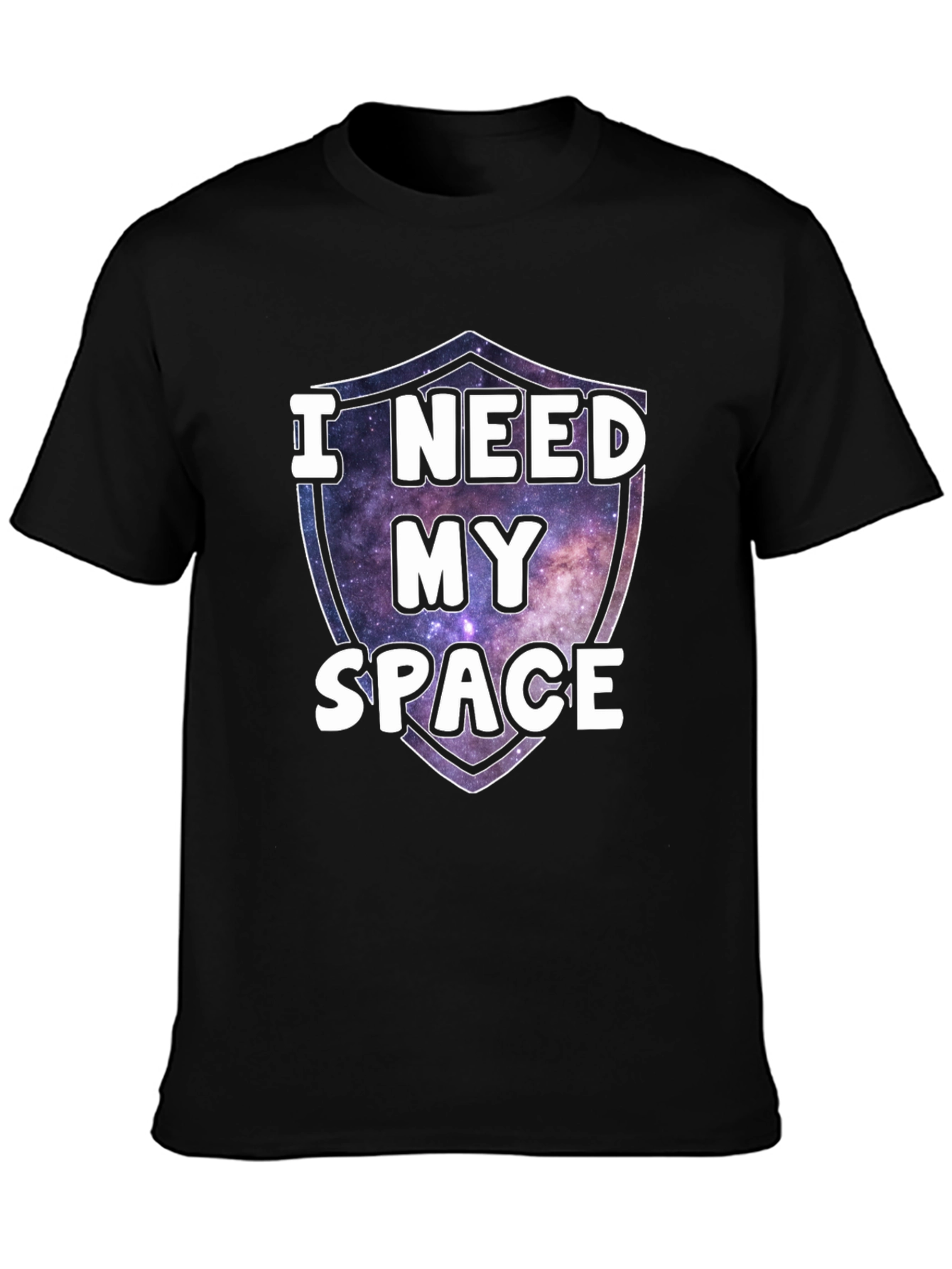 I Need My Space Galaxy Graphic Tee