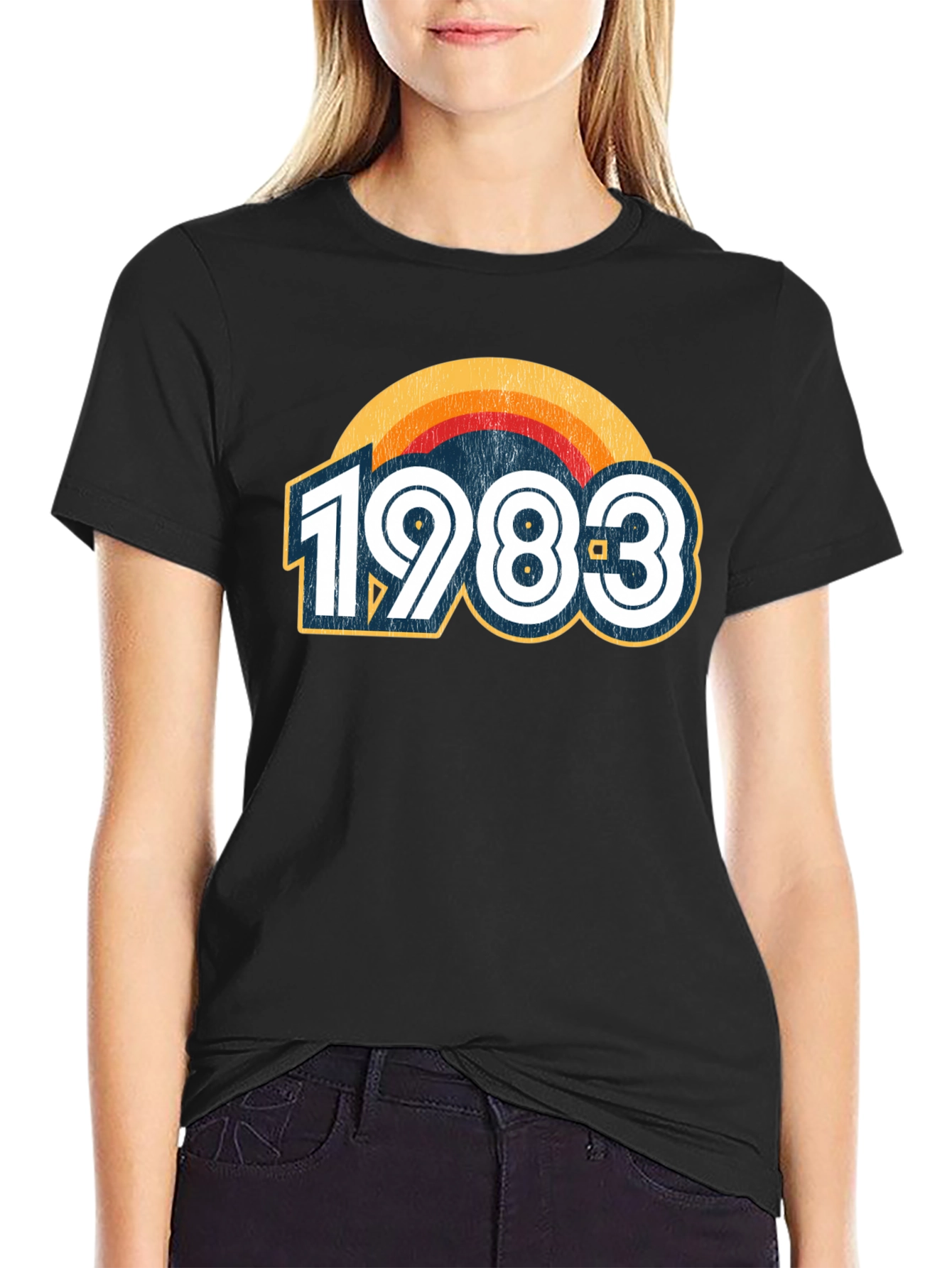 Vintage 1983 Graphic Tee - Retro Birthday Shirt