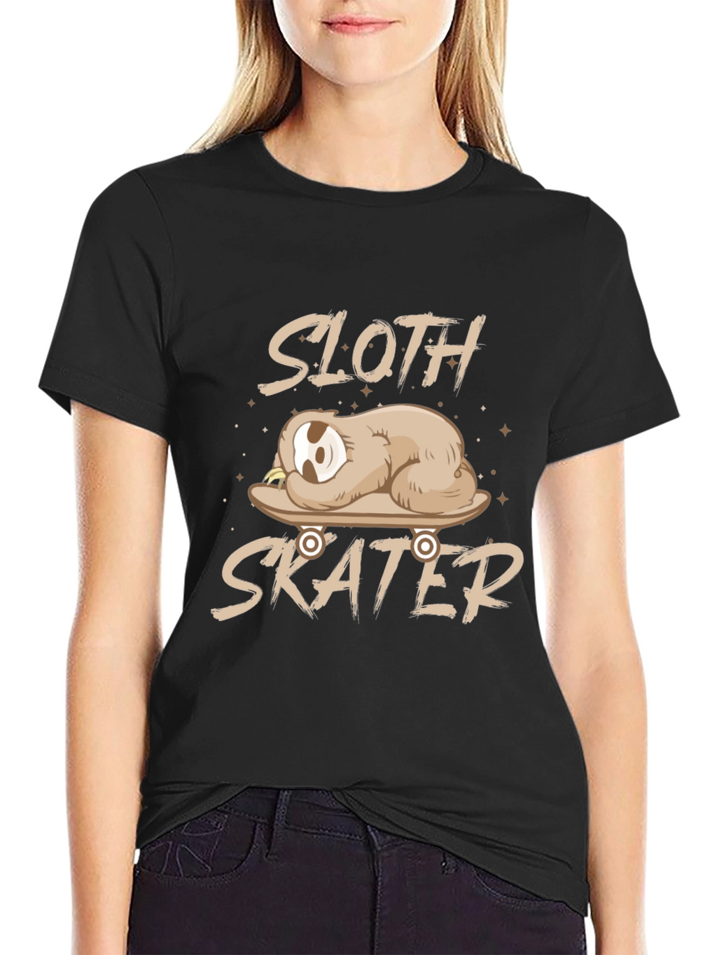 Sloth Skater T-Shirt - Relaxed Fit