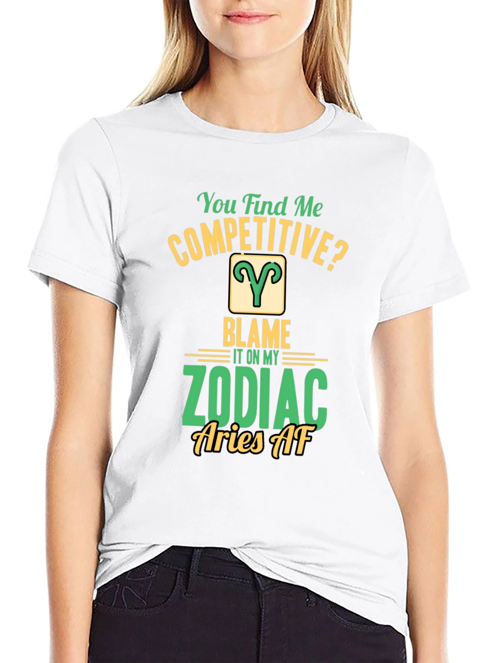 Aries Zodiac T-Shirt: You Find Me Competitive?