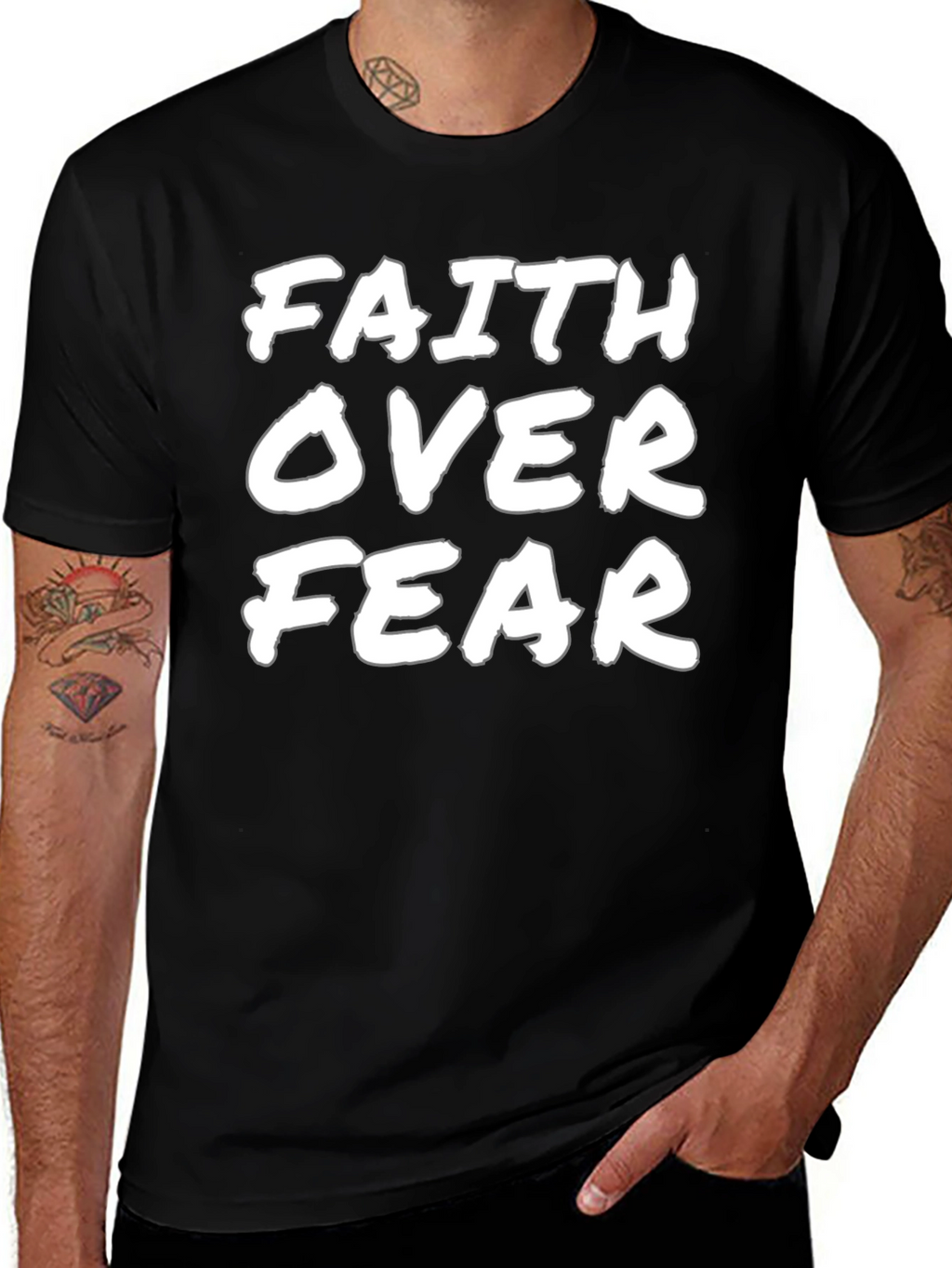 Faith Over Fear Graphic Tee