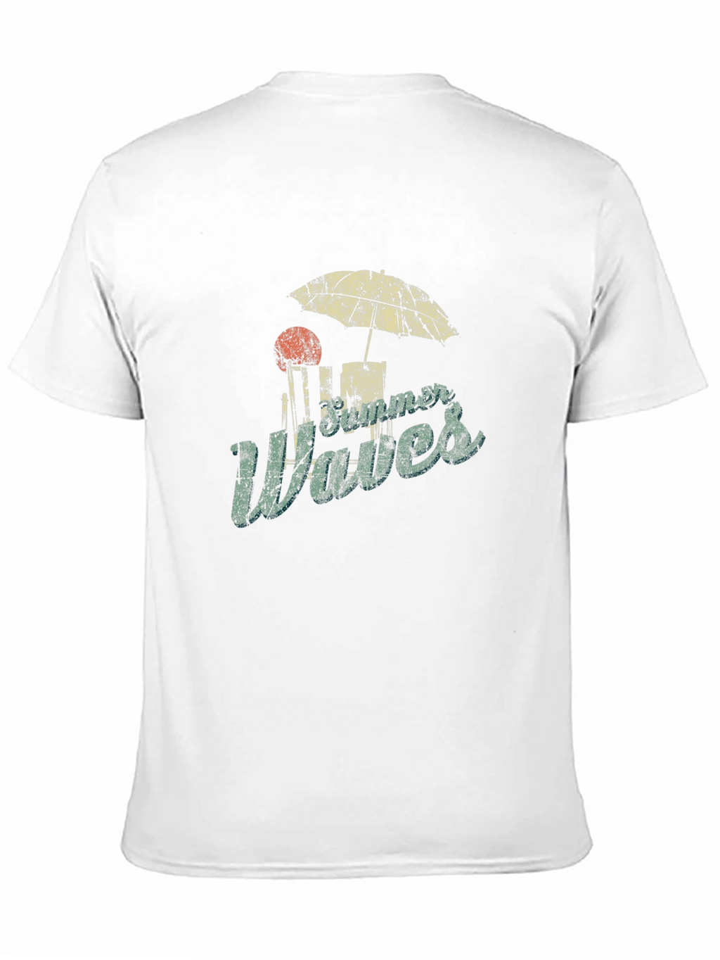 Summer Waves Graphic T-Shirt - Beach Style
