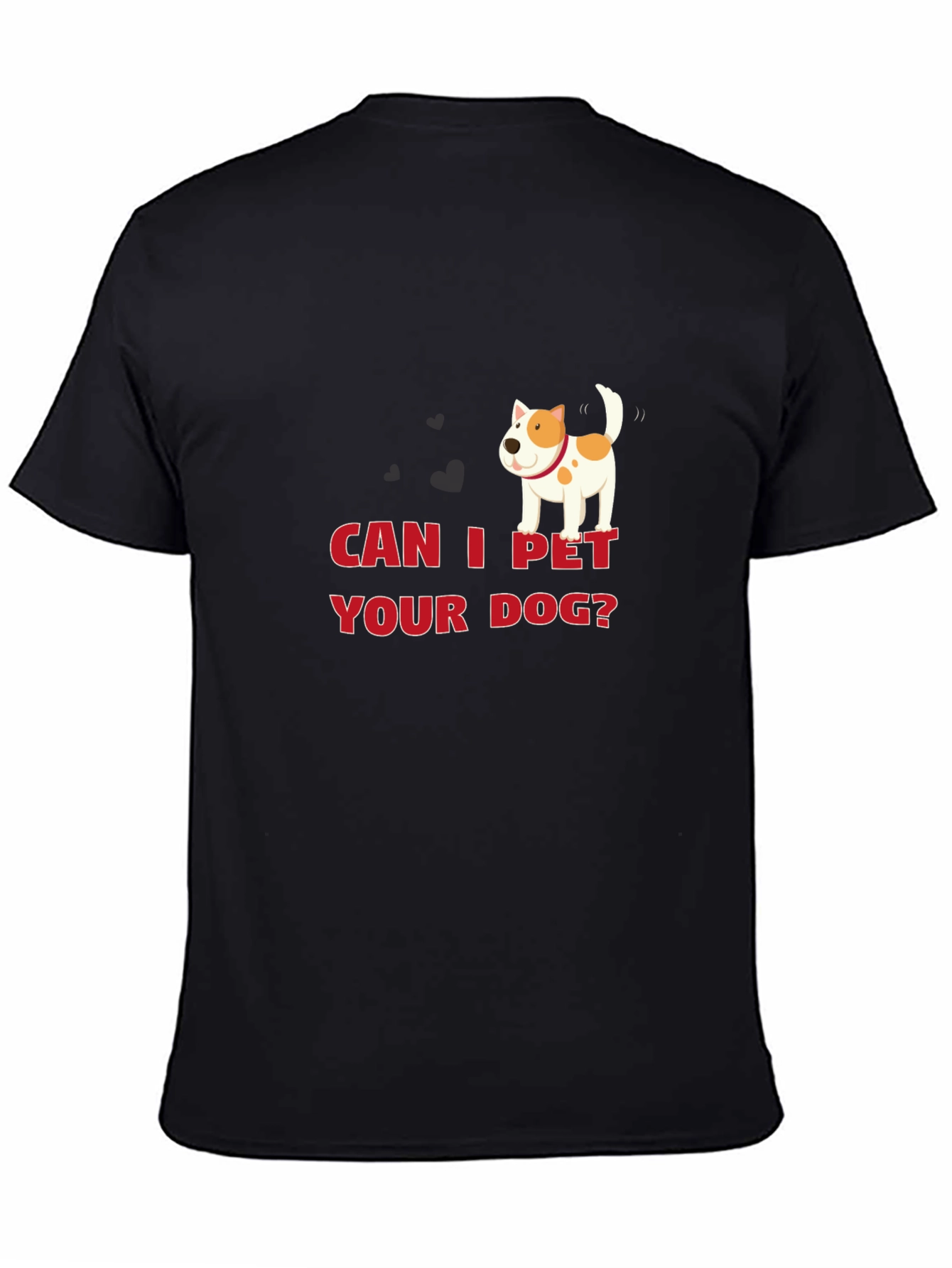 Can I Pet Your Dog T-Shirt - Cute Cartoon Dog Tee