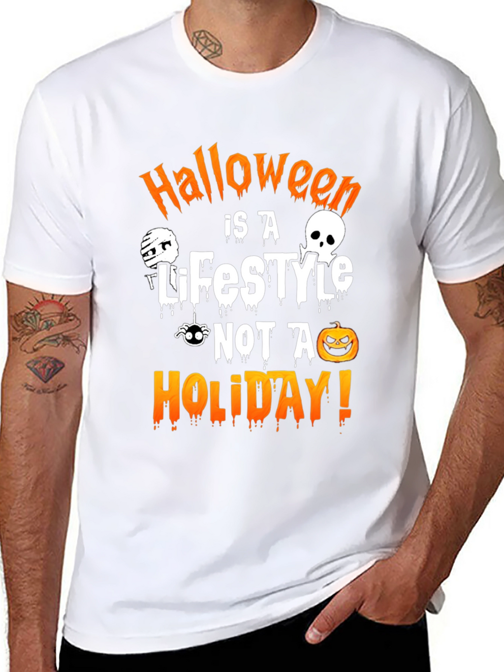 Halloween Lifestyle T-Shirt - Spooky Tee