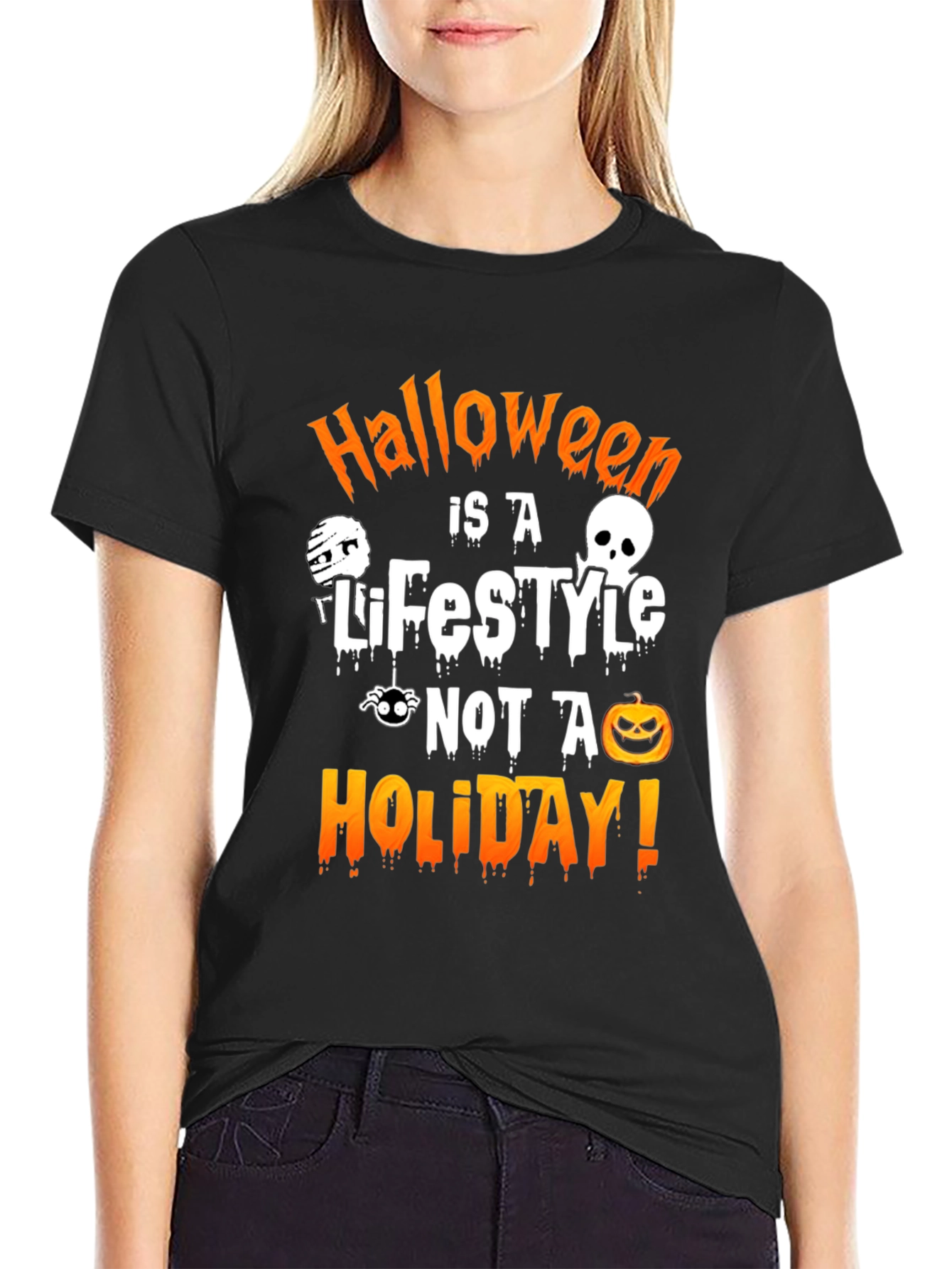 Halloween Lifestyle T-Shirt - Spooky Tee