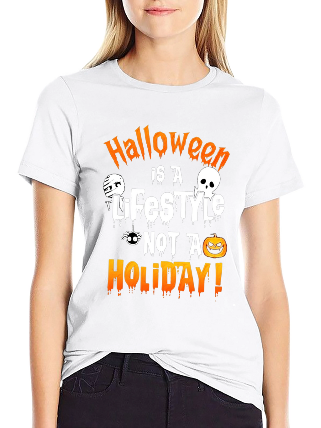Halloween Lifestyle T-Shirt - Spooky Tee
