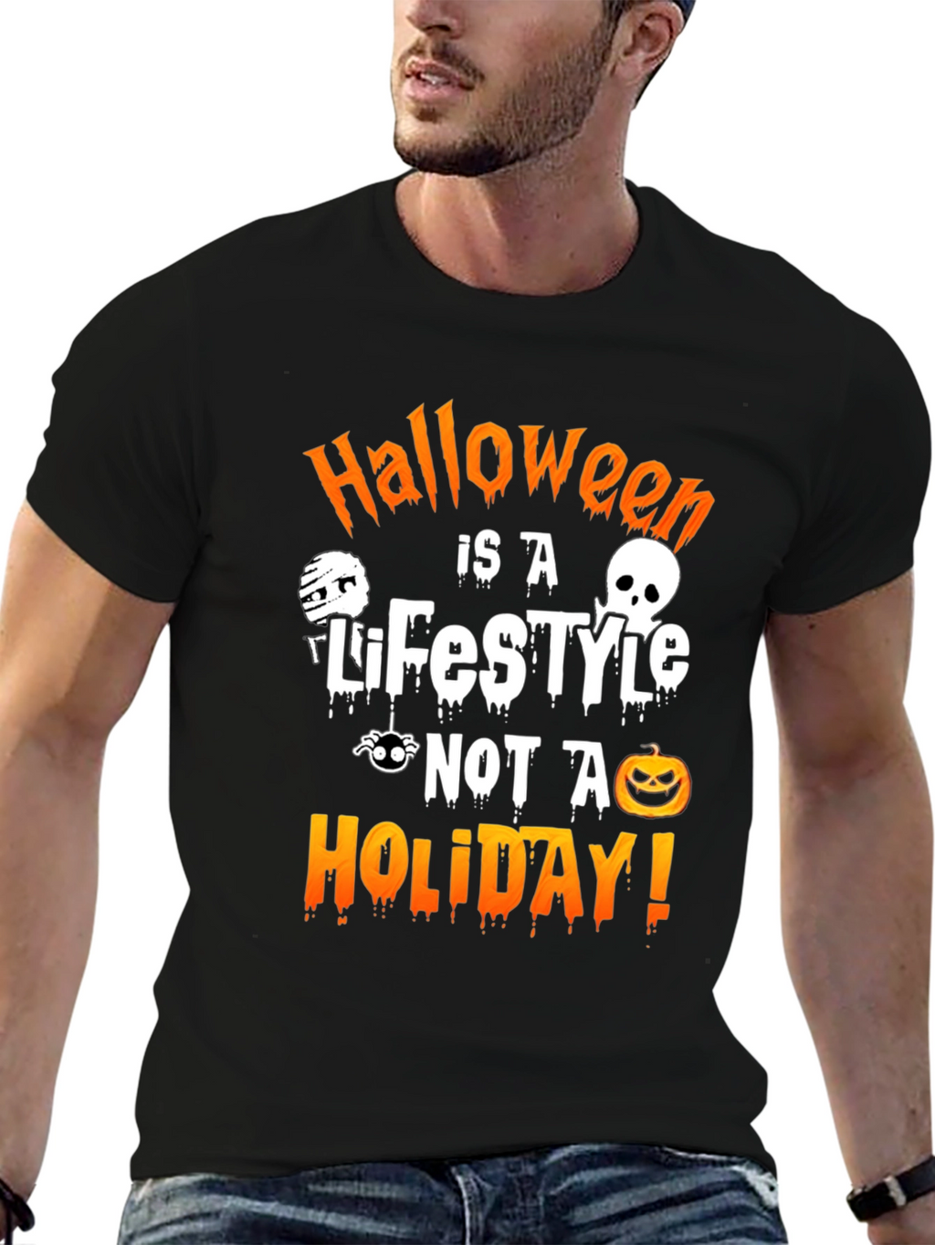 Halloween Lifestyle T-Shirt - Spooky Tee