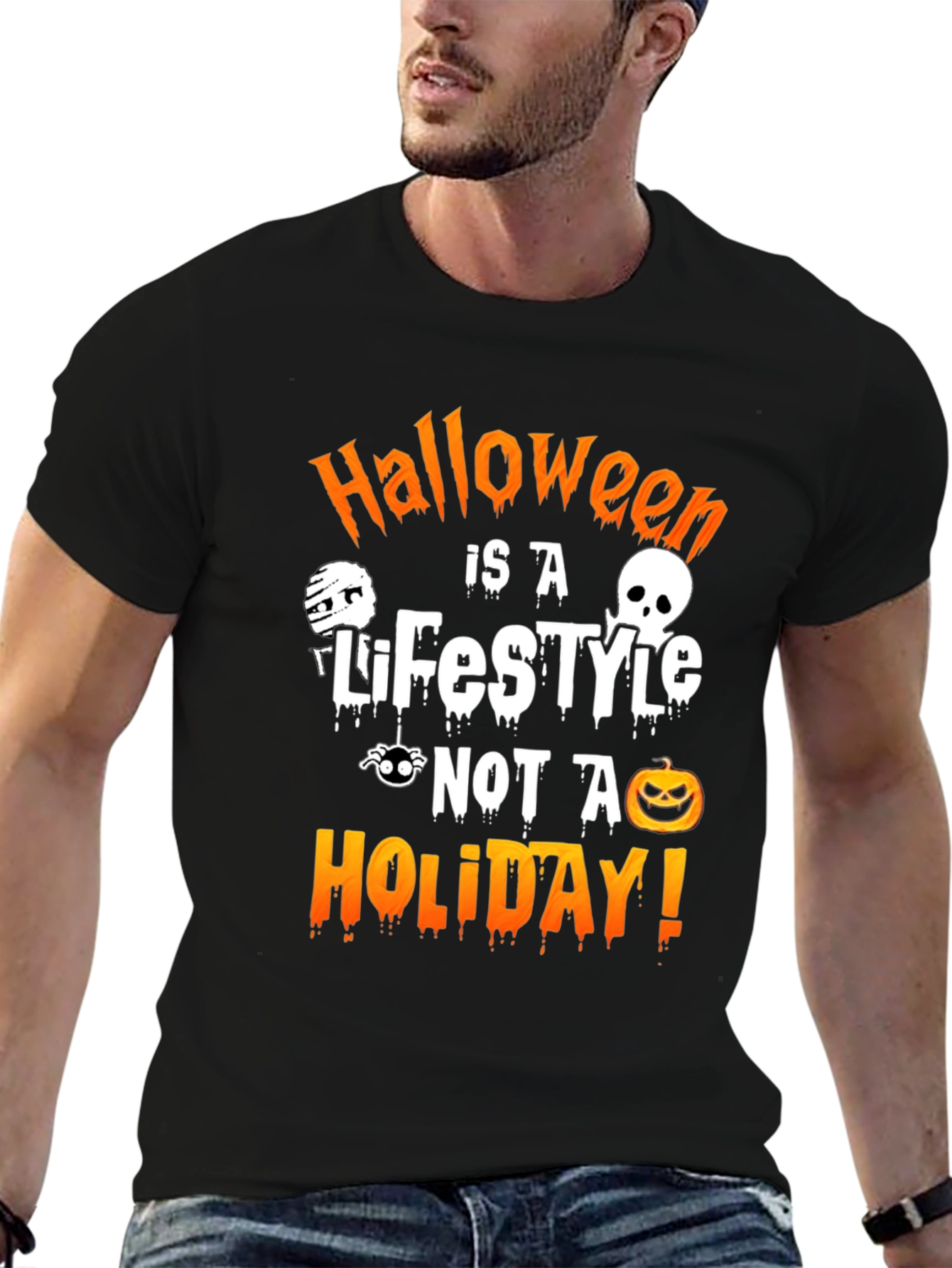 Halloween Lifestyle T-Shirt - Spooky Tee