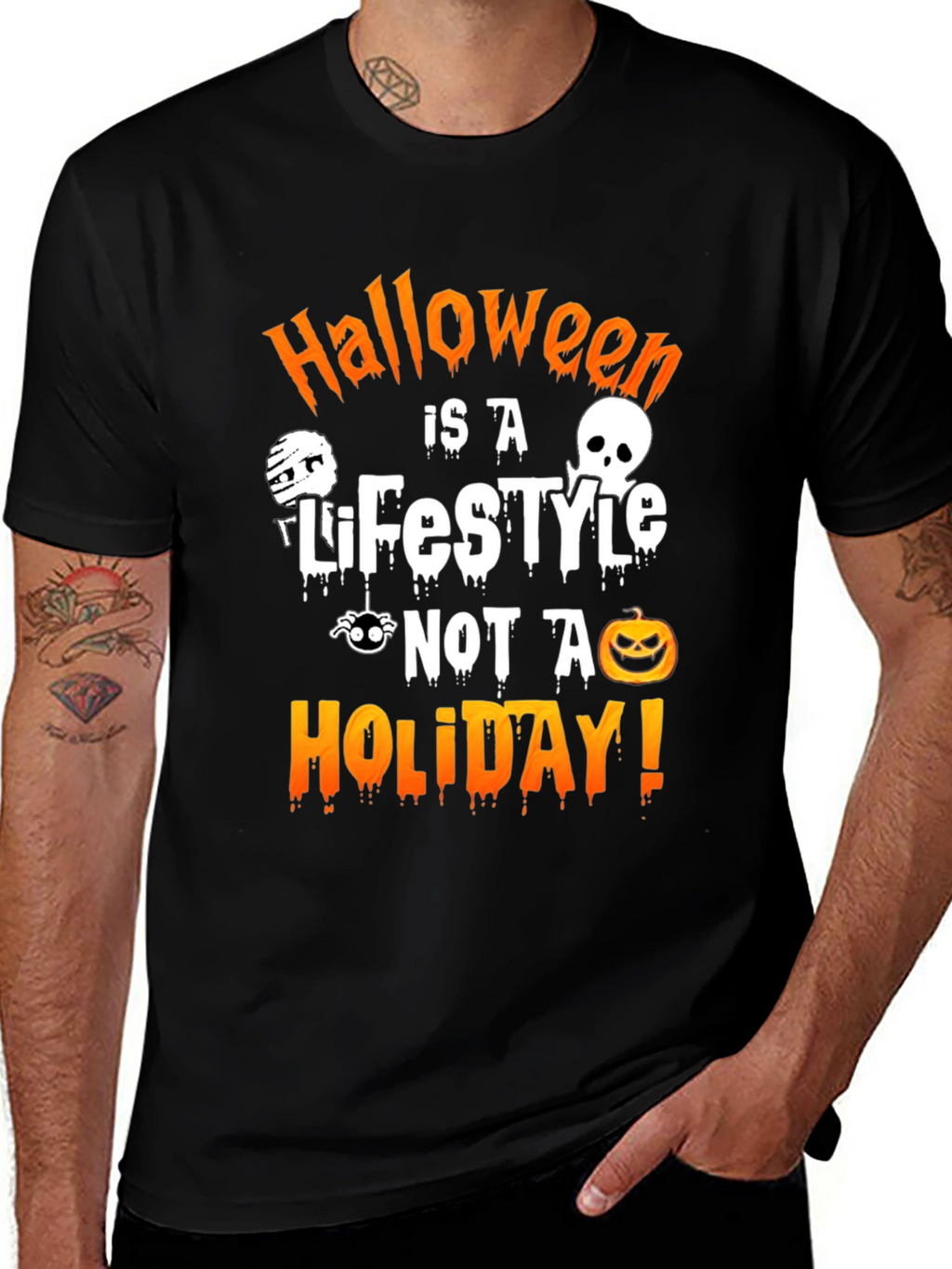 Halloween Lifestyle T-Shirt - Spooky Tee