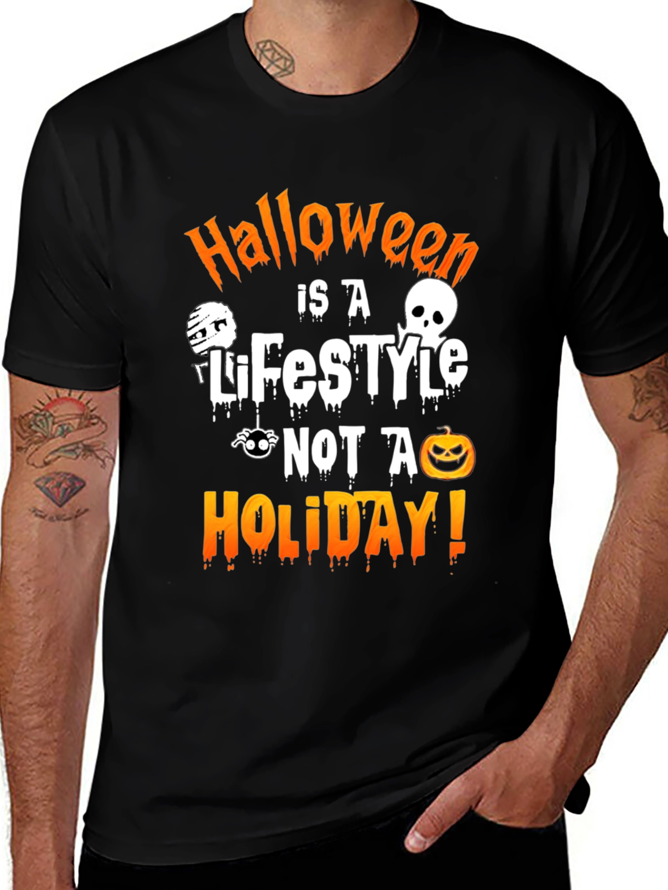 Halloween Lifestyle T-Shirt - Spooky Tee