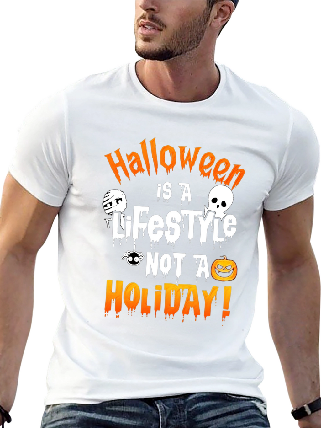 Halloween Lifestyle T-Shirt - Spooky Tee