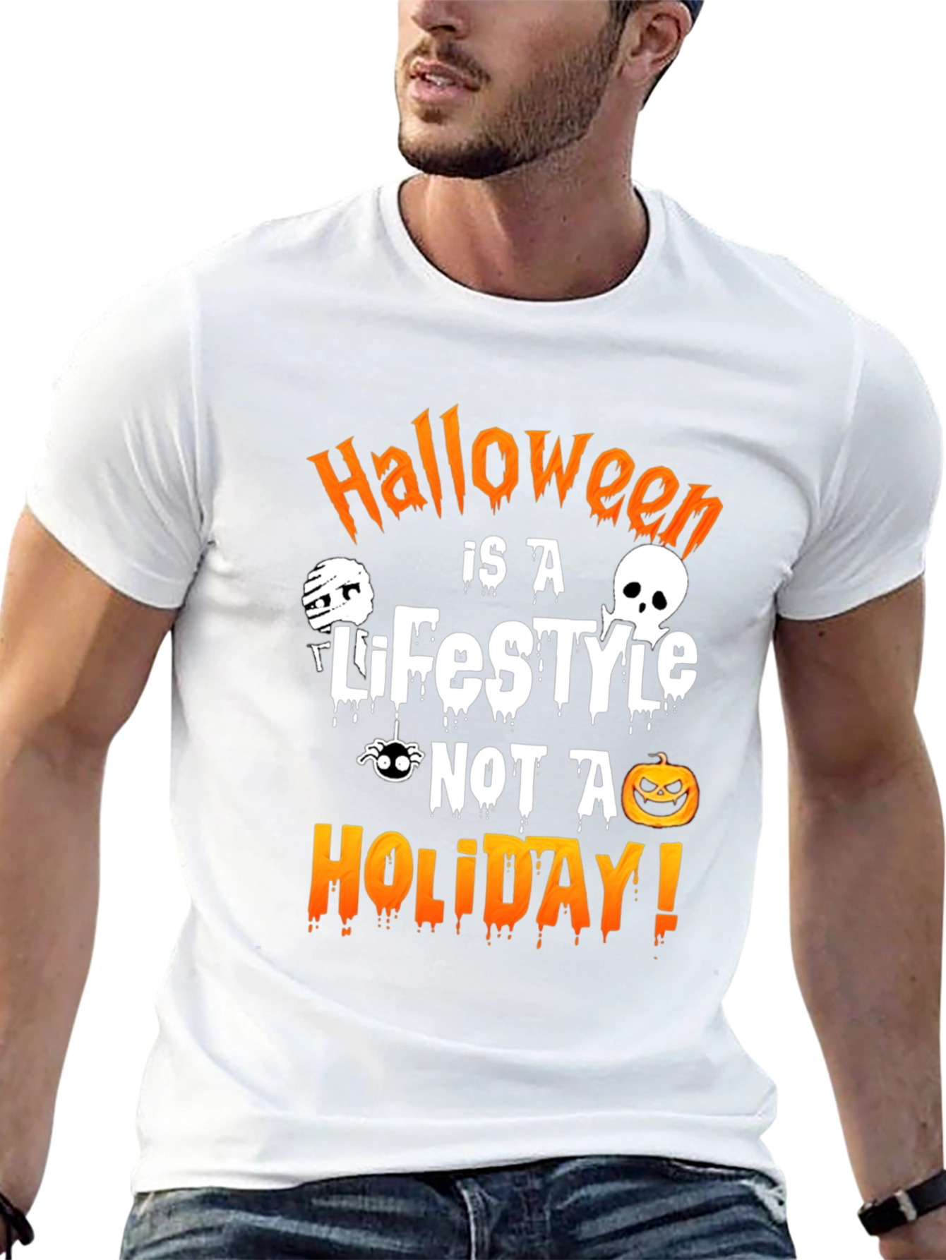 Halloween Lifestyle T-Shirt - Spooky Tee
