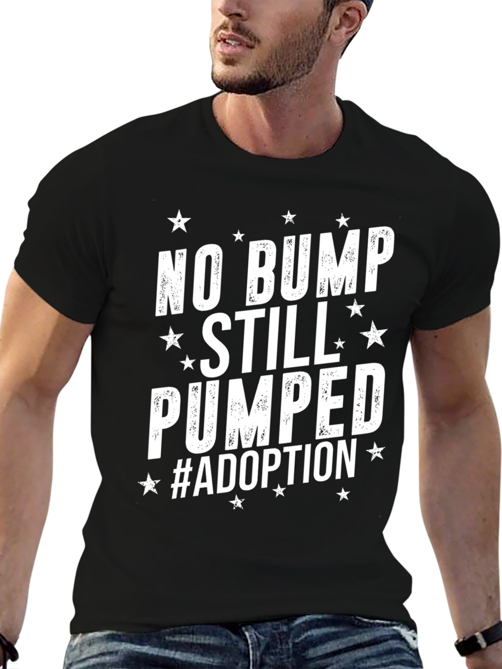 No Bump Still Pumped Adoption T-Shirt