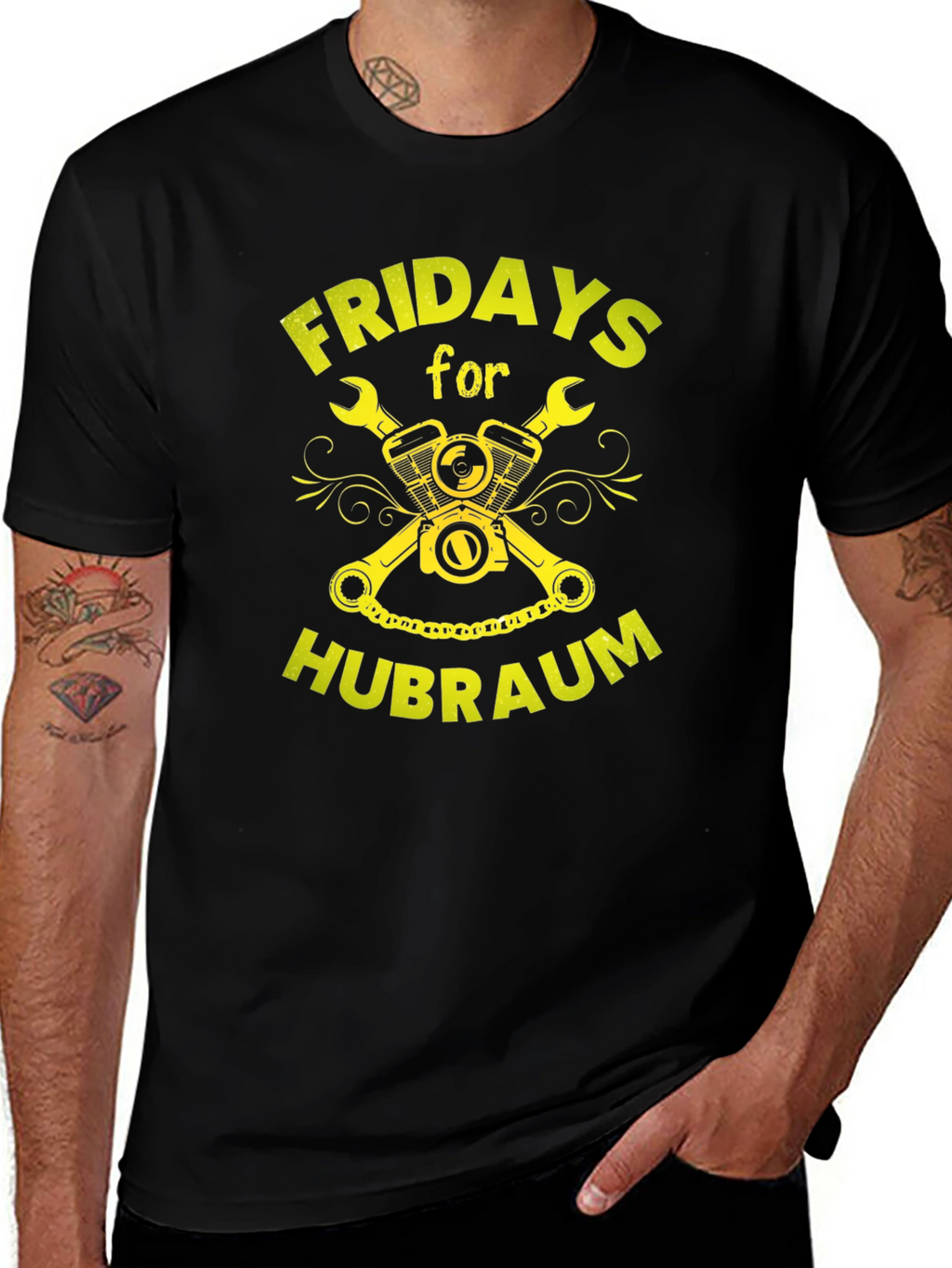 Fridays for Hubraum T-Shirt - Automotive Enthusiast Tee