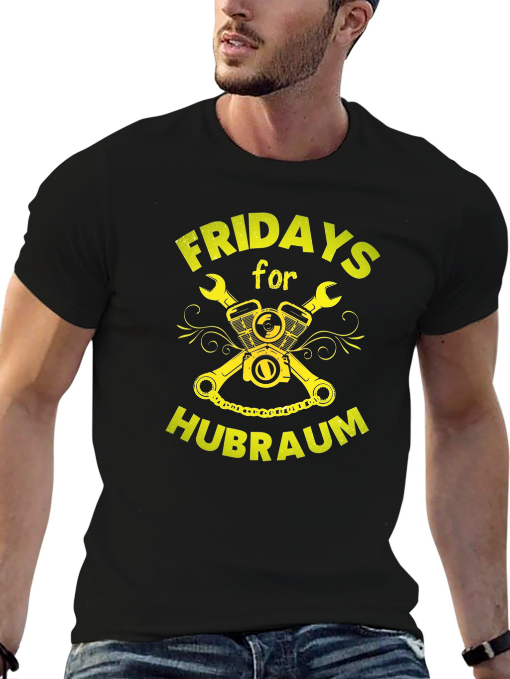 Fridays for Hubraum T-Shirt - Automotive Enthusiast Tee